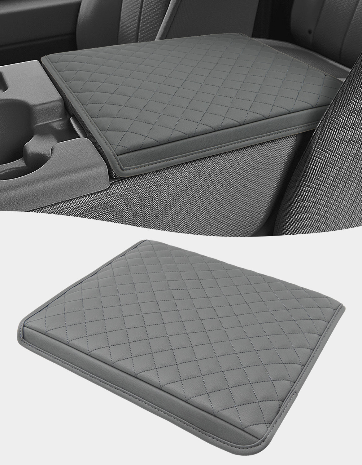 Center Console Armrest Cover Pad for Jump Seat 2011-2014 Ford F150