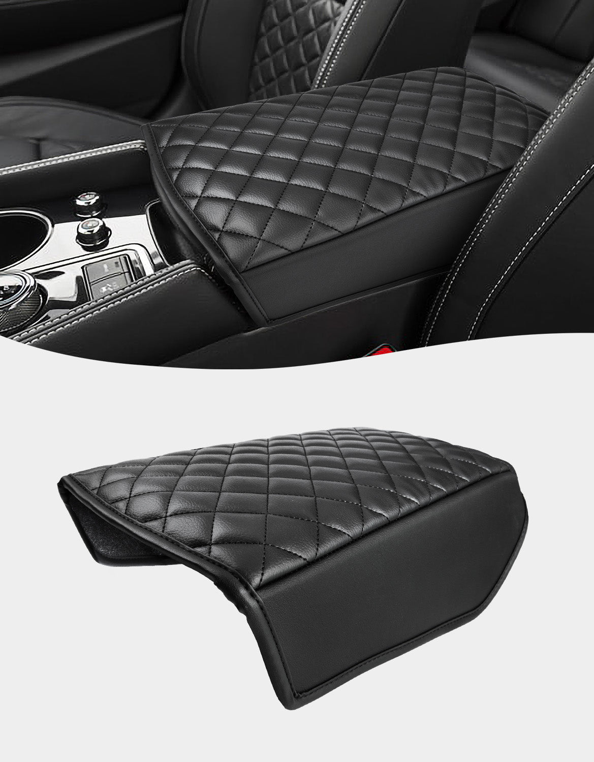 Center Console Armrest Cover Pad for Nissan Maxima 2016-2024