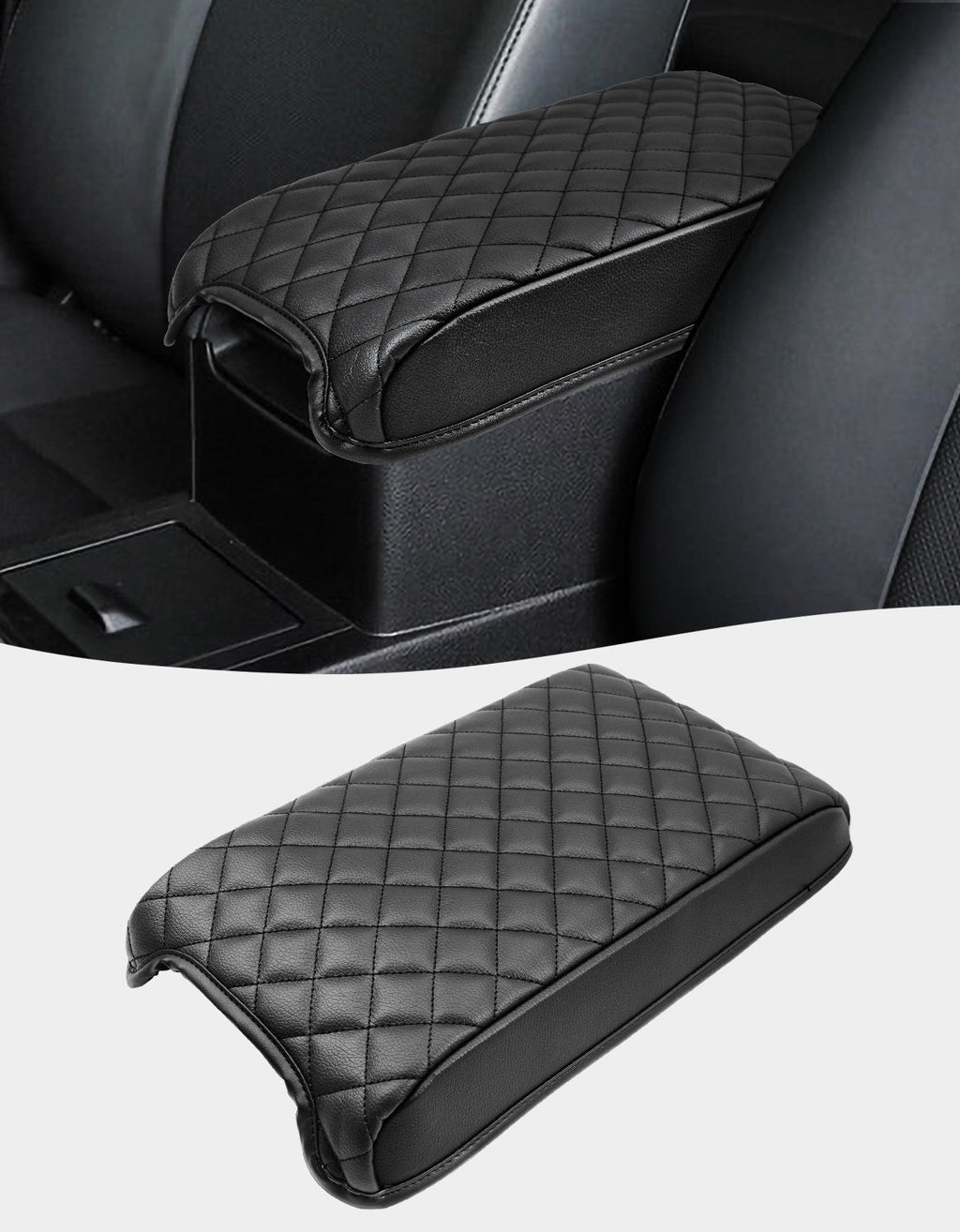 Center Console Armrest Cover Cushion Pad Protector for Toyota Camry 2012-2017