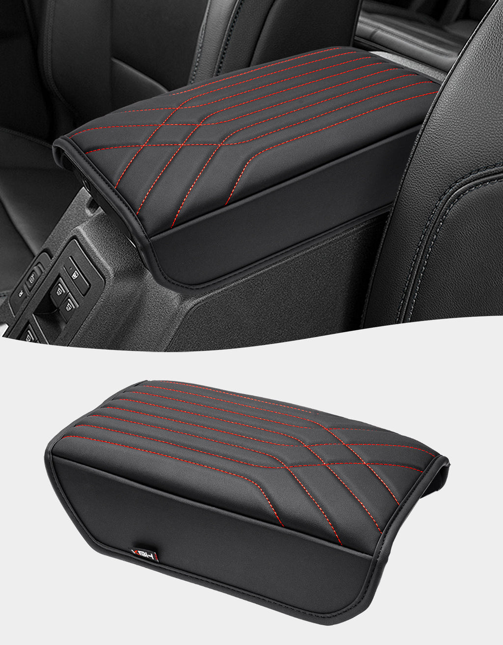 Center Console Armrest Cover Pad for 2021-2026 Ford Bronco