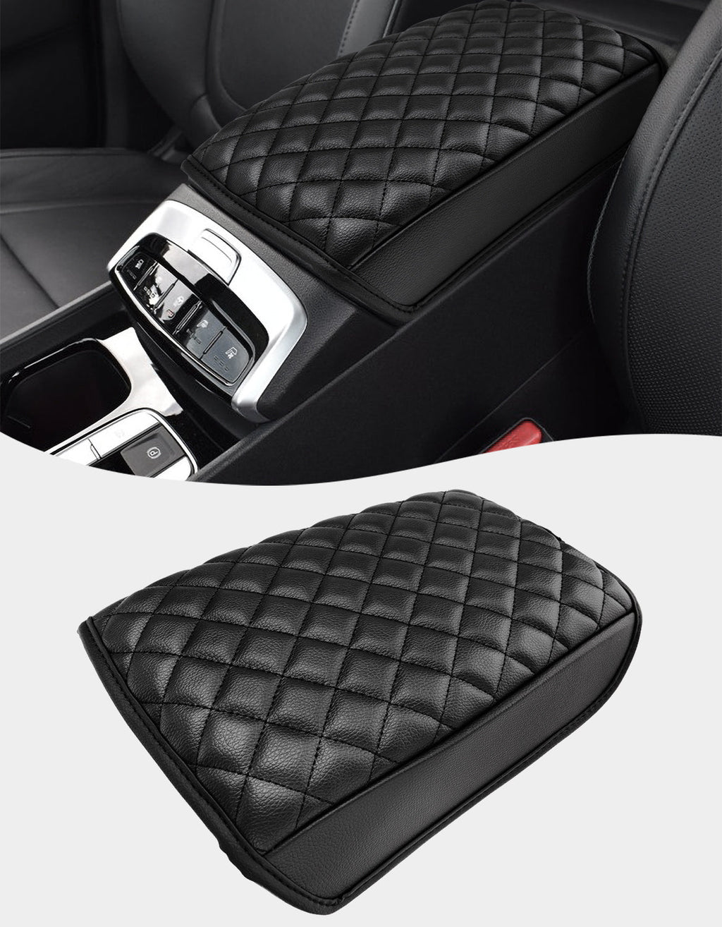 Center Console Armrest Cover for Hyundai Tucson 2022-2024