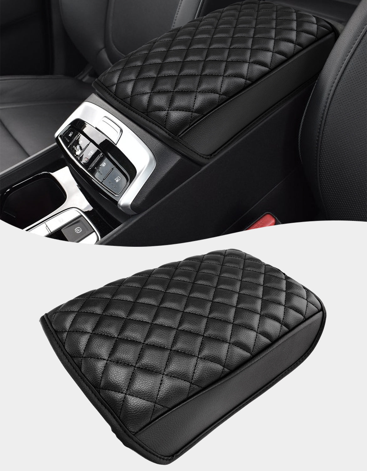 Center Console Armrest Cover for Hyundai Tucson 2022-2024