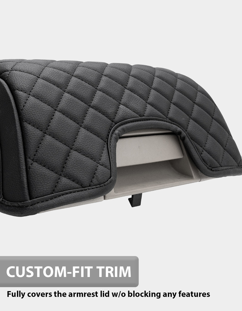 Center Console Armrest Cover Pad for Lincoln Navigator 2007-2014