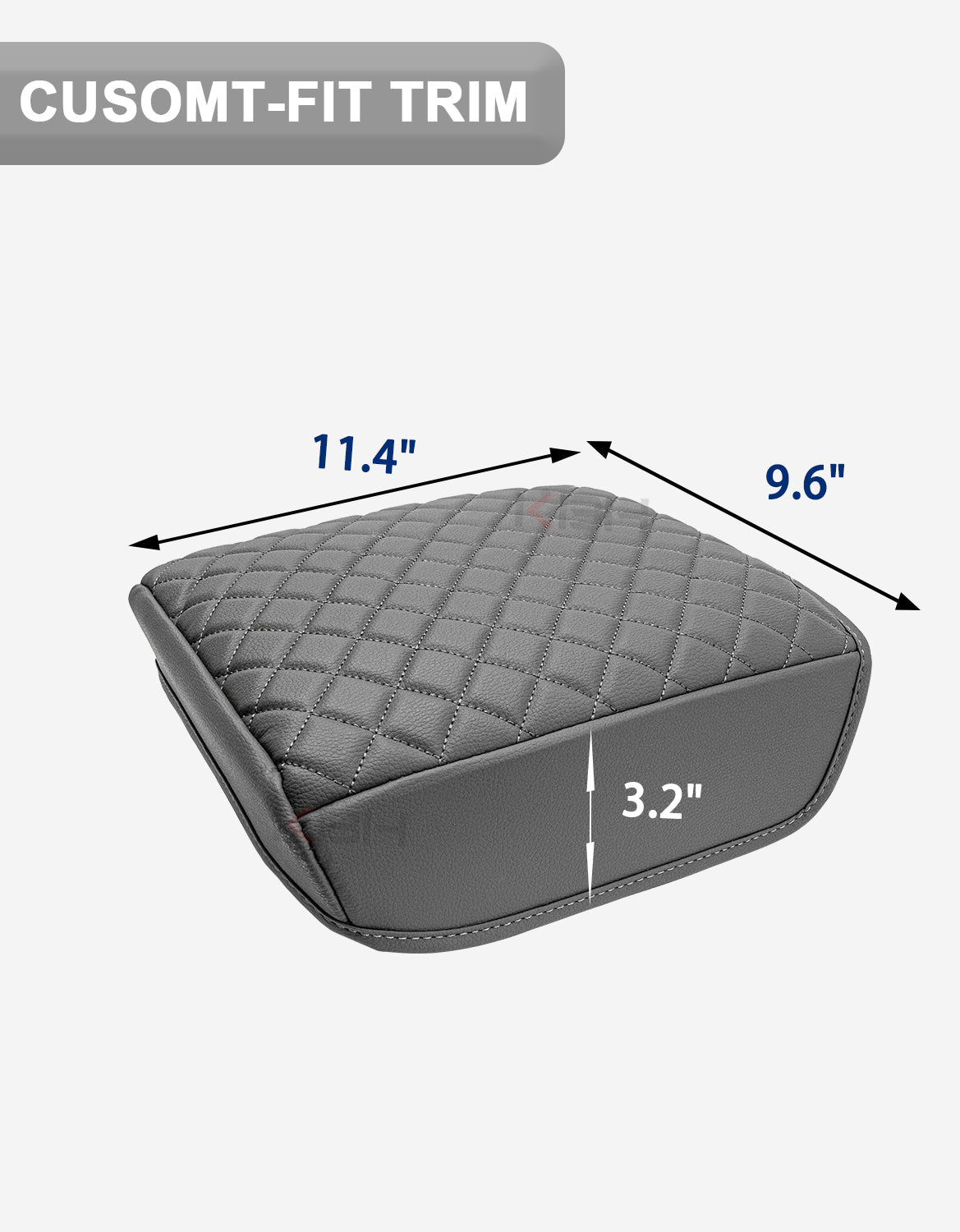 Center Console Armrest Cover Cushion Pad Protector for Honda Ridgeline 2006-2014