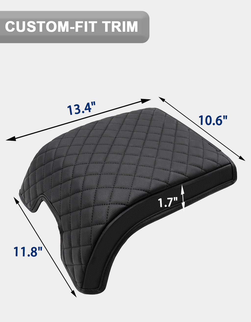 Center Console Armrest Cover Pad for Lincoln Navigator 2007-2014