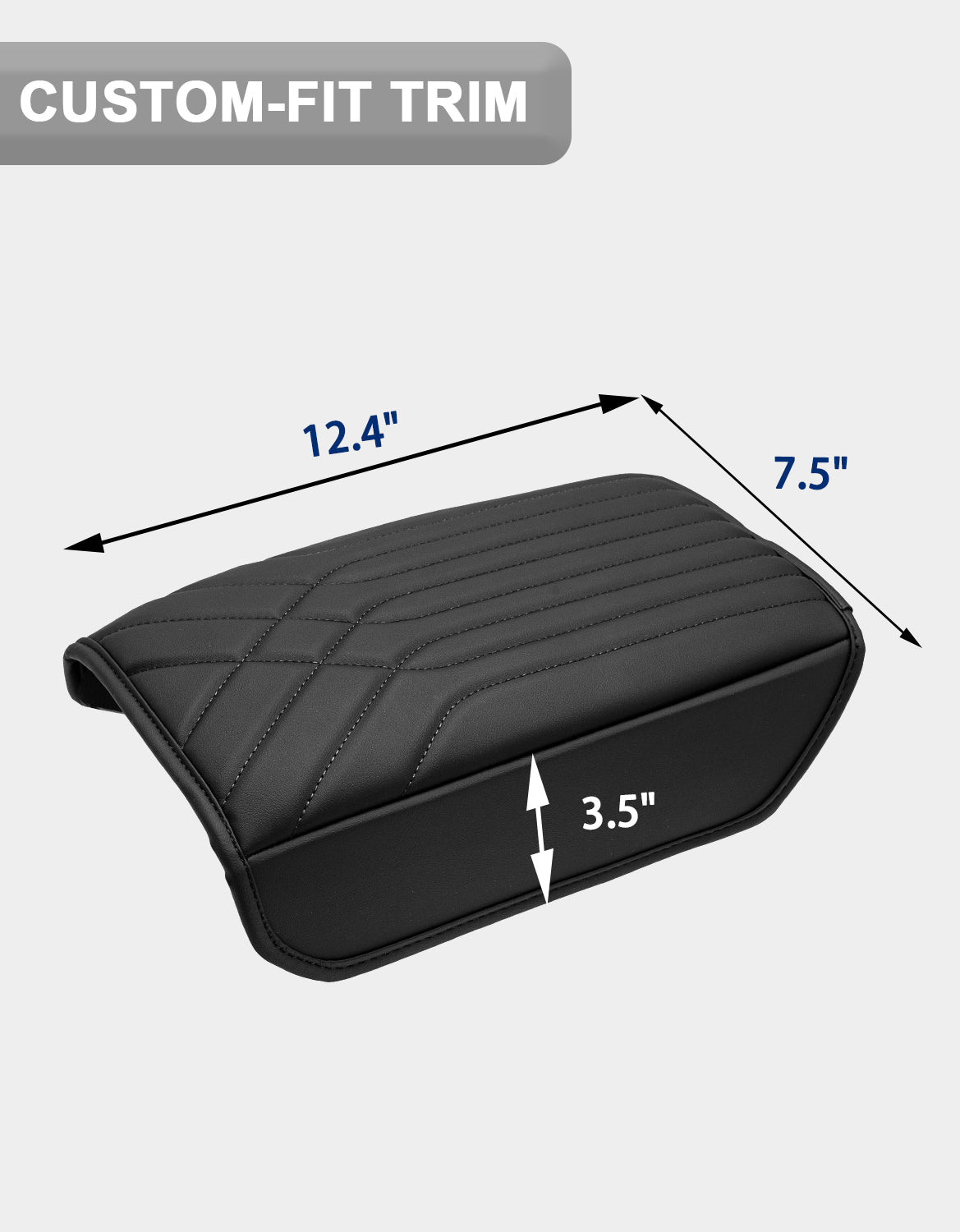 Center Console Armrest Cover Pad for 2021-2026 Ford Bronco