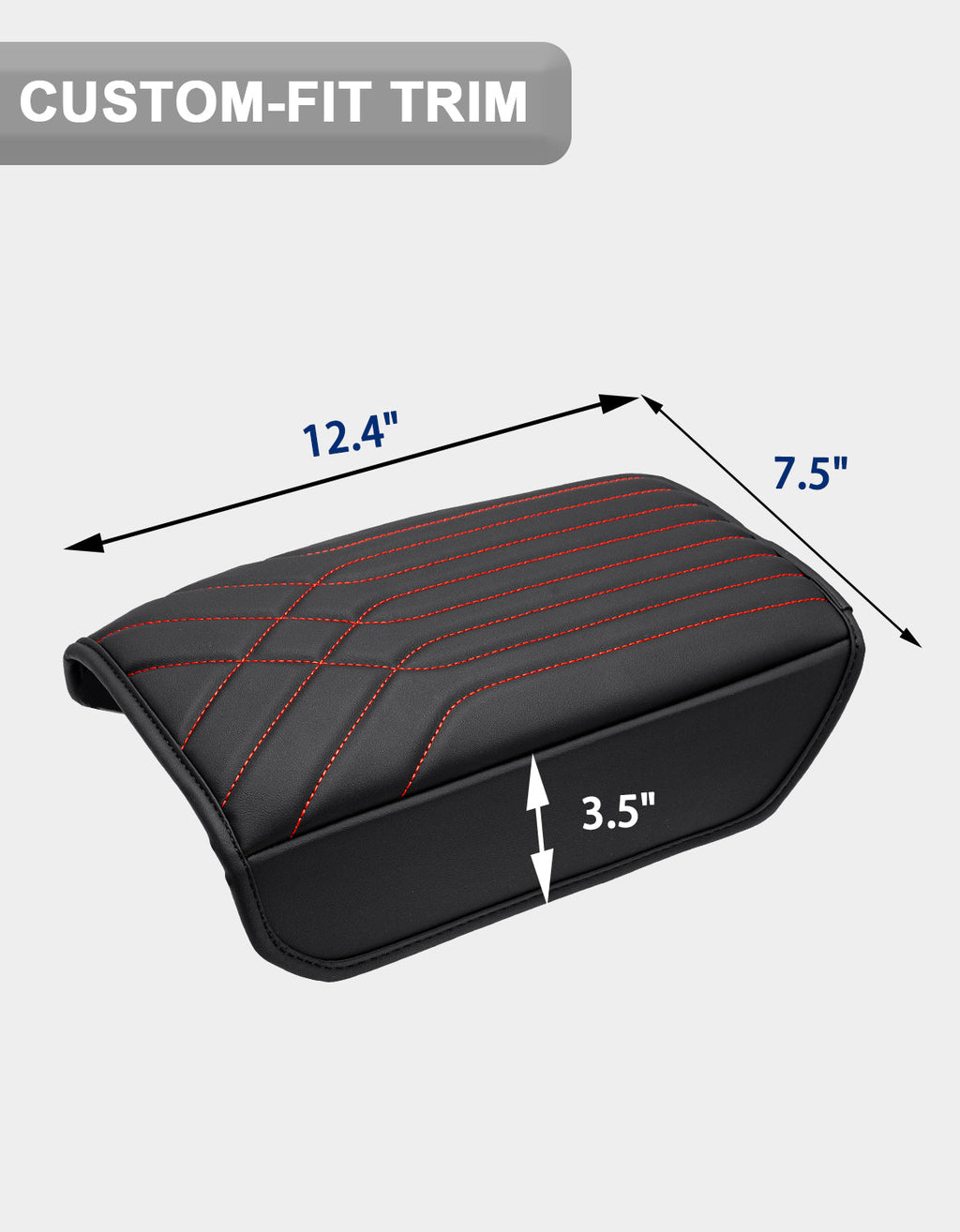 Center Console Armrest Cover Pad for 2021-2026 Ford Bronco