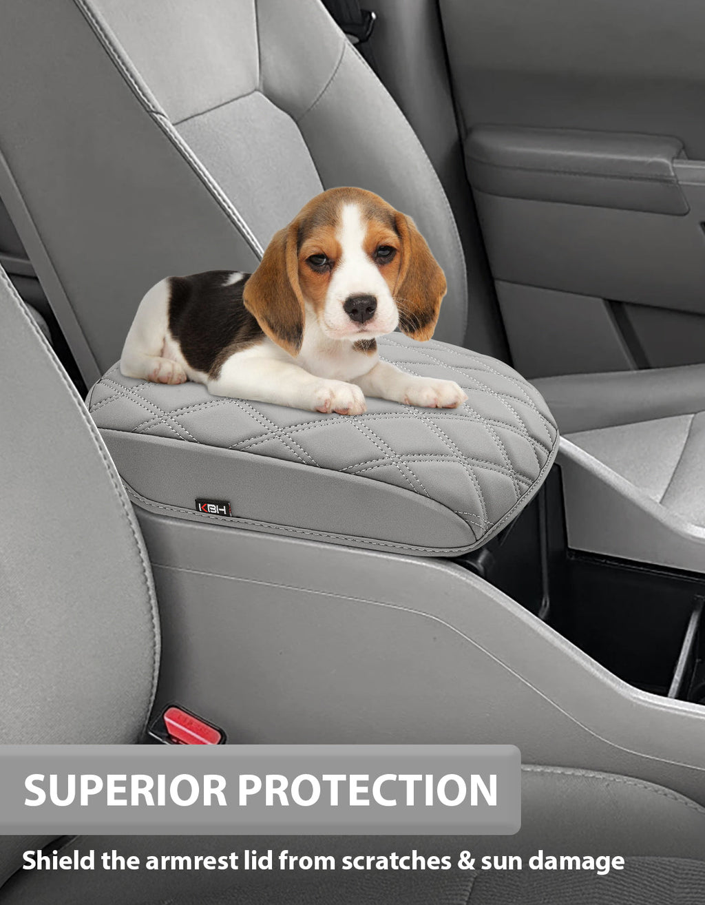 Center Console Armrest Cover Cushion Pad Protector for Honda Pilot 2009-2015
