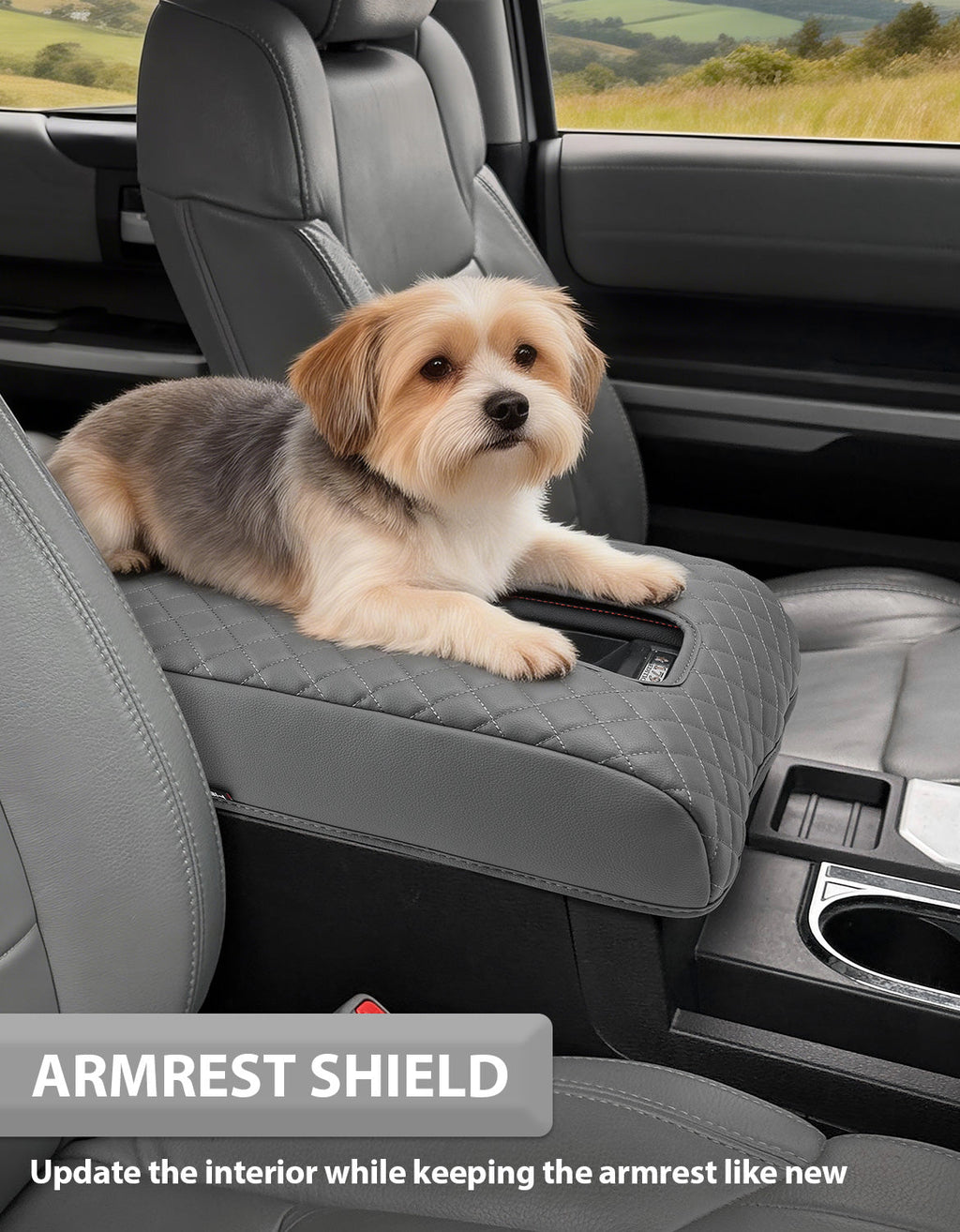 Center Console Armrest Cover for 2014-2021 Toyota Tundra