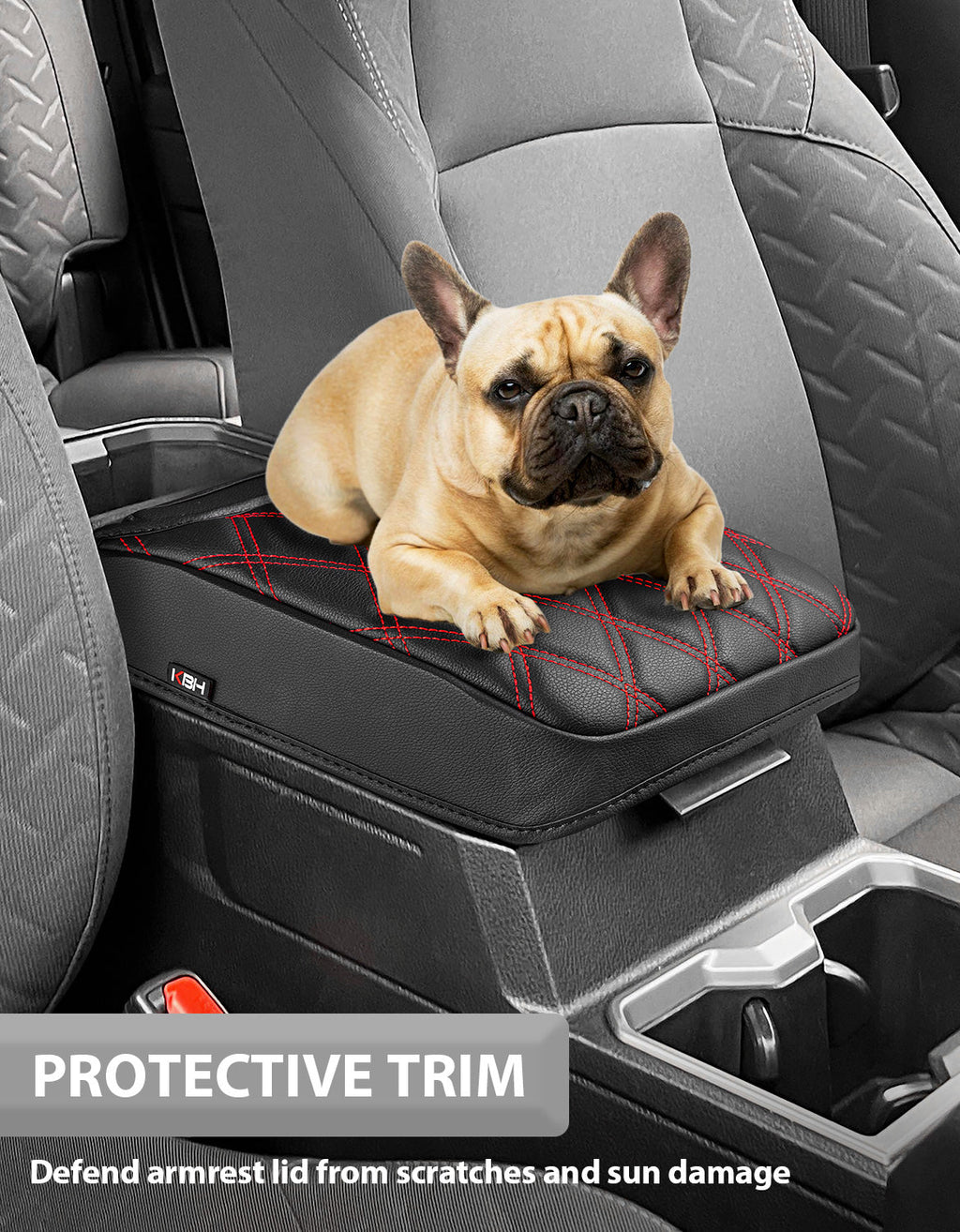 Center Console Armrest Cover Protector for Toyota Tacoma 2024-2026