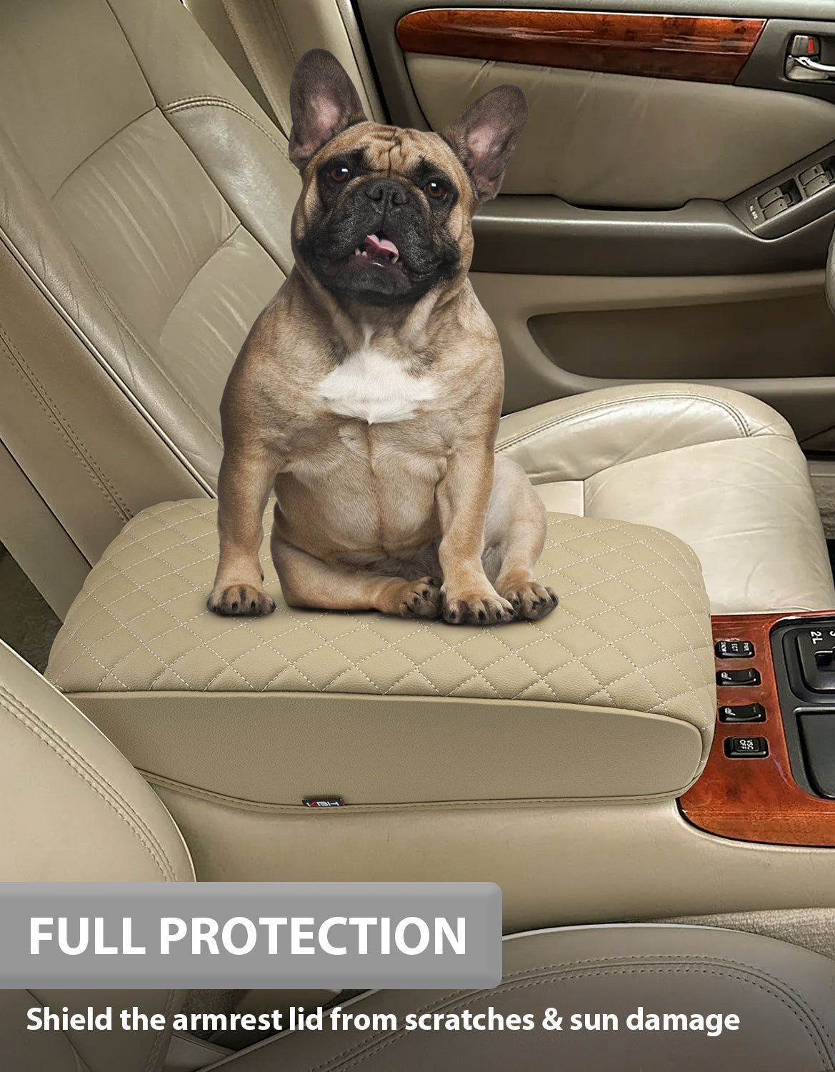 Center Console Armrest Cover Pad for 1998-2005 Lexus GS300 GS400 GS430