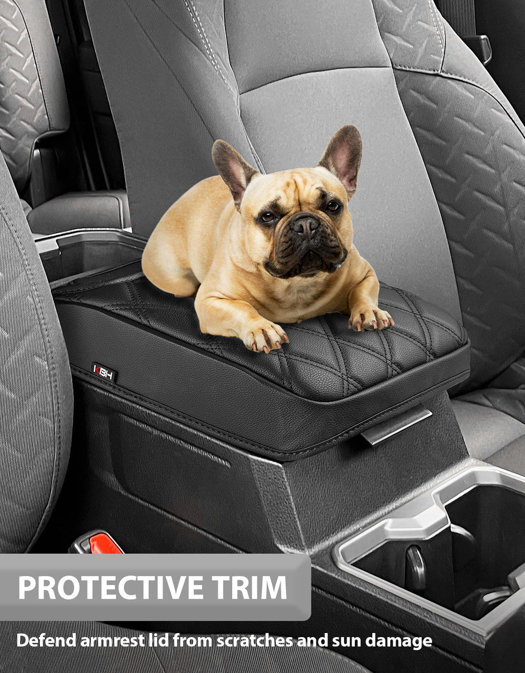 Center Console Armrest Cover Protector for Toyota Tacoma 2024-2026