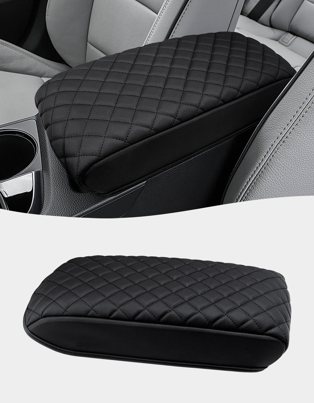 Center Console Armrest Cover for Hyundai Sonata 2015-2019