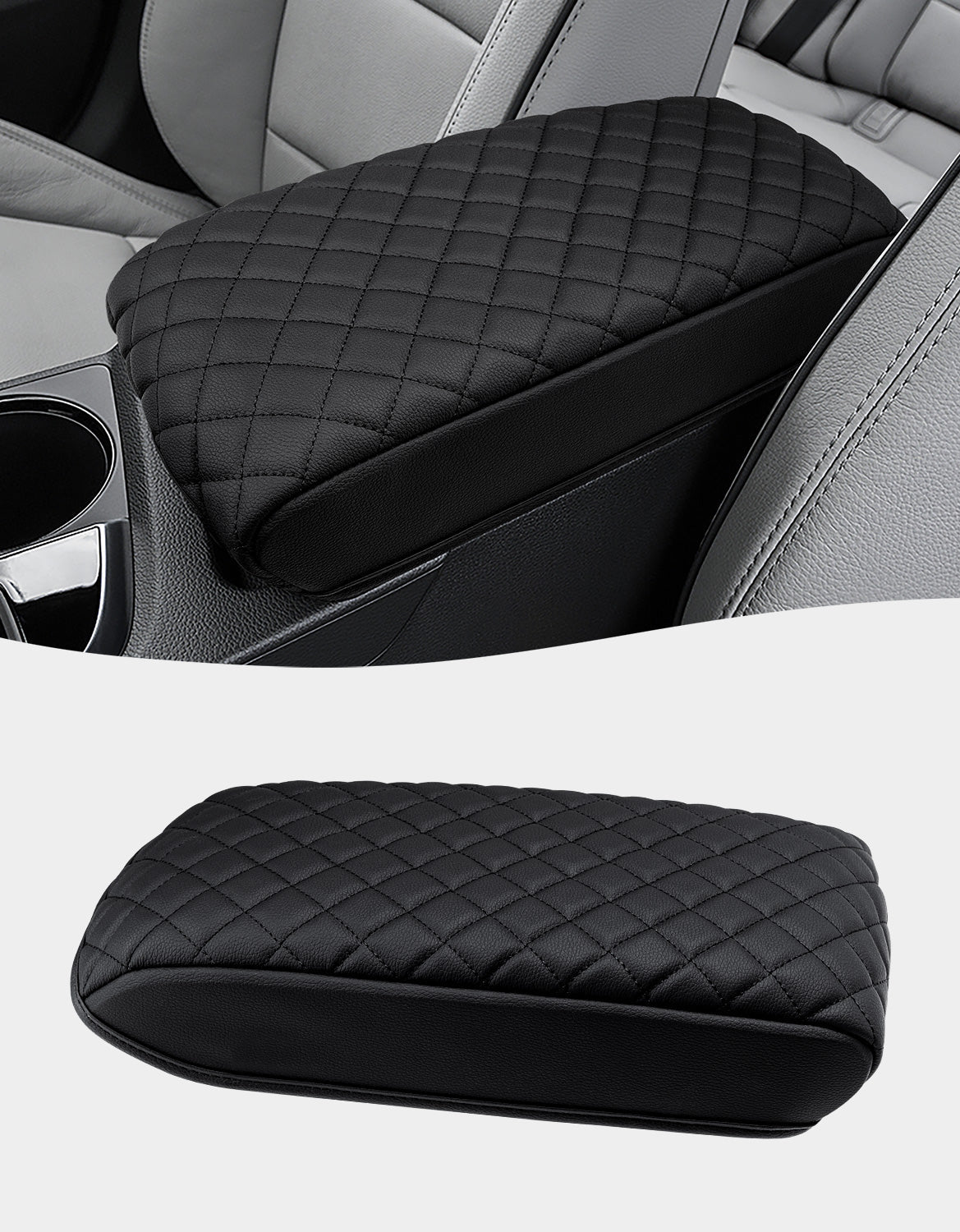 Center Console Armrest Cover for Hyundai Sonata 2015-2019