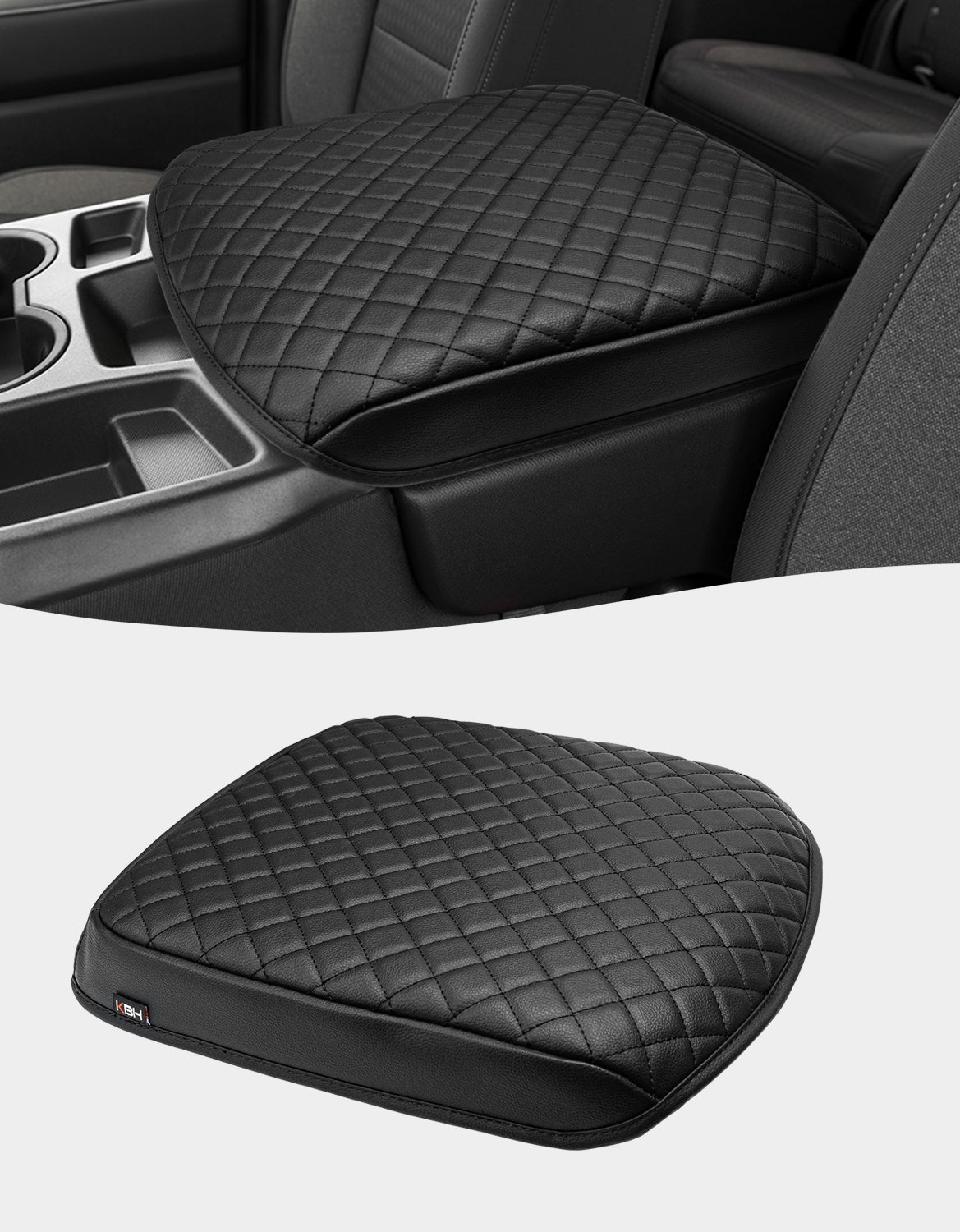 Center Console Armrest Cover Pad For Jump Seat 2019-2026 Chevy Silverado 1500 2500 3500,2019-2026 GMC Sierra 1500 2500 3500