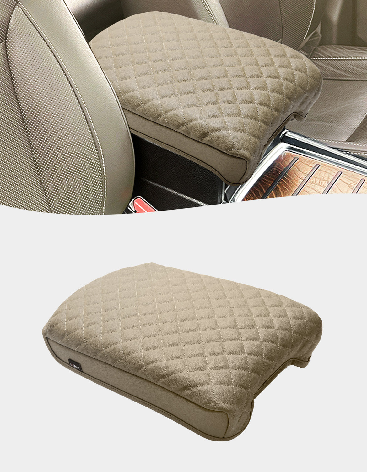Center Console Armrest Cover Pad Cushion Protector for Acura MDX 2015-2020