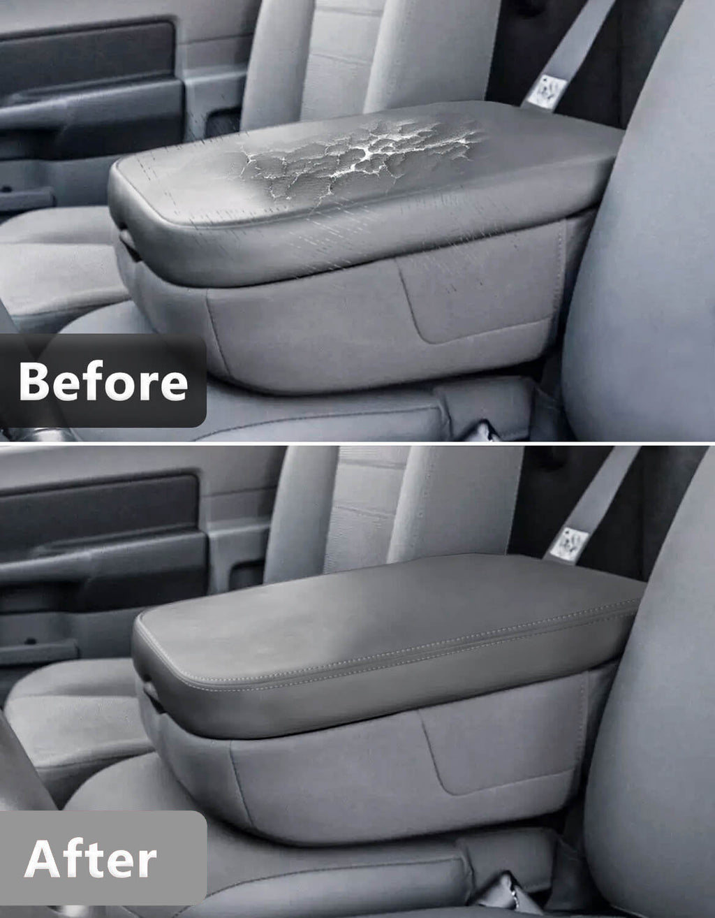 Easy Installation Center Console Cover Replacement for Jump Seat 2002-2008 Dodge Ram 1500 2500 3500