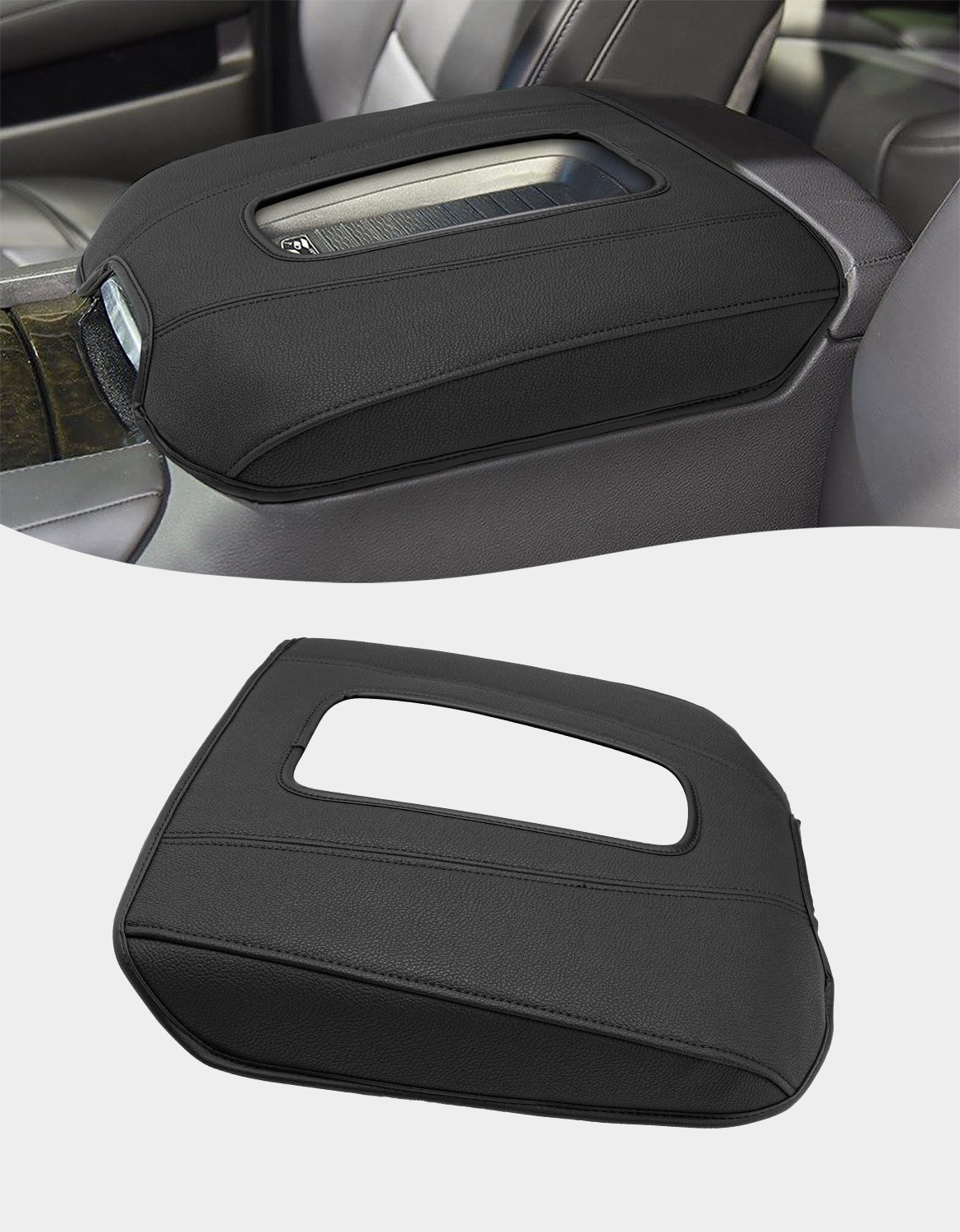 Center Console Armrest Cover for 2015-2020 Cadillac Escalade