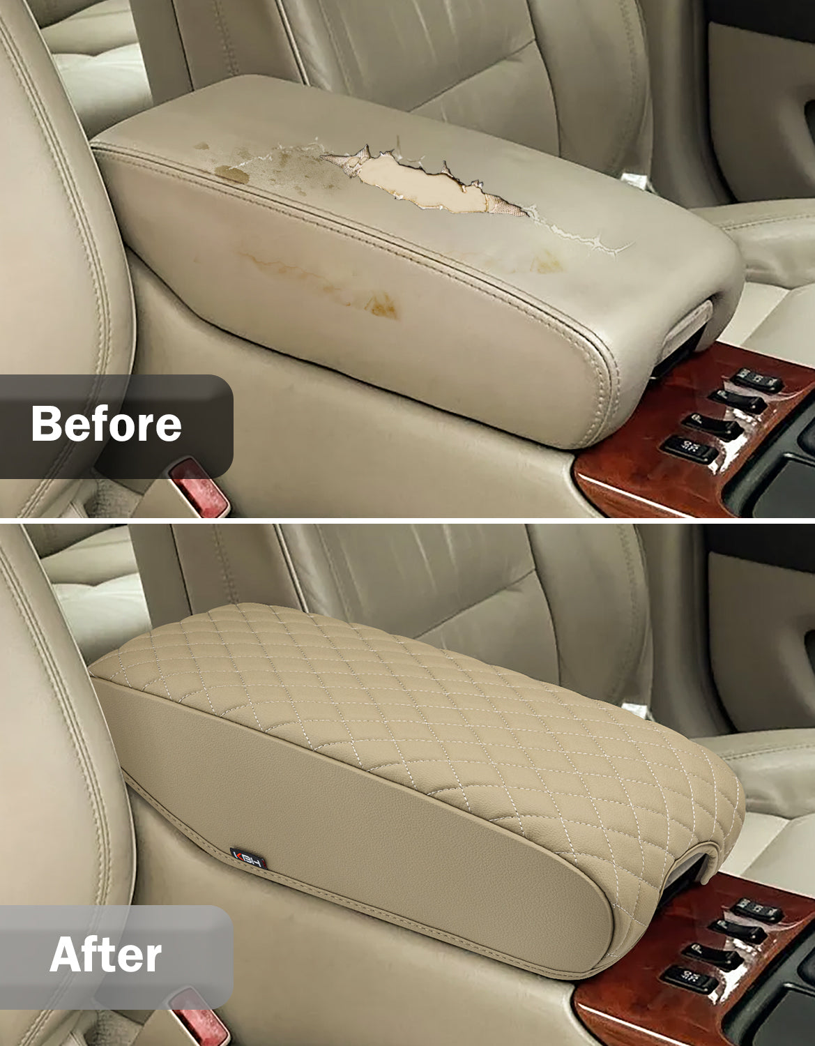 Center Console Armrest Cover Pad for 1998-2005 Lexus GS300 GS400 GS430