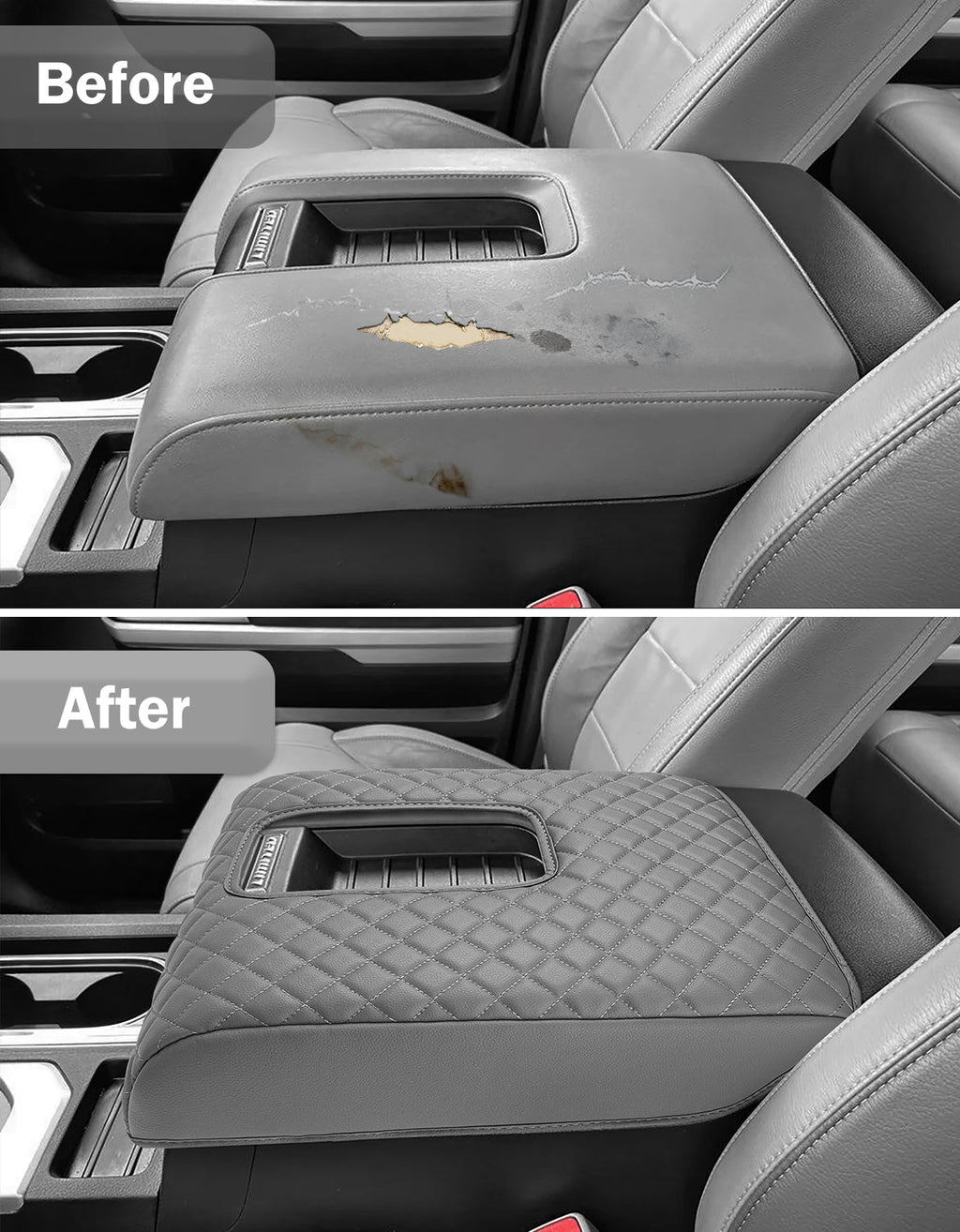 Center Console Armrest Cover for 2014-2021 Toyota Tundra