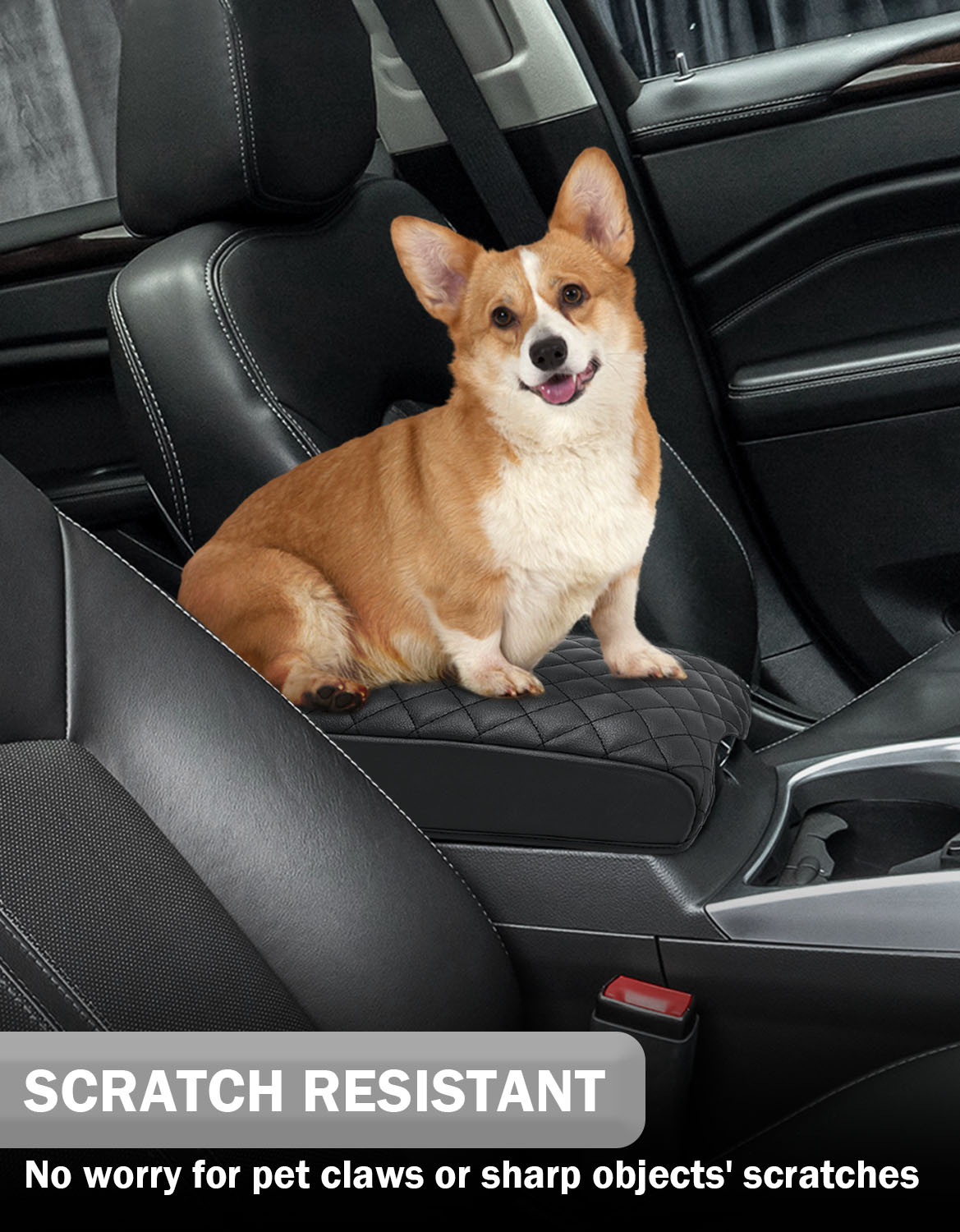 Center Console Armrest Cover for Cadillac SRX 2010-2016