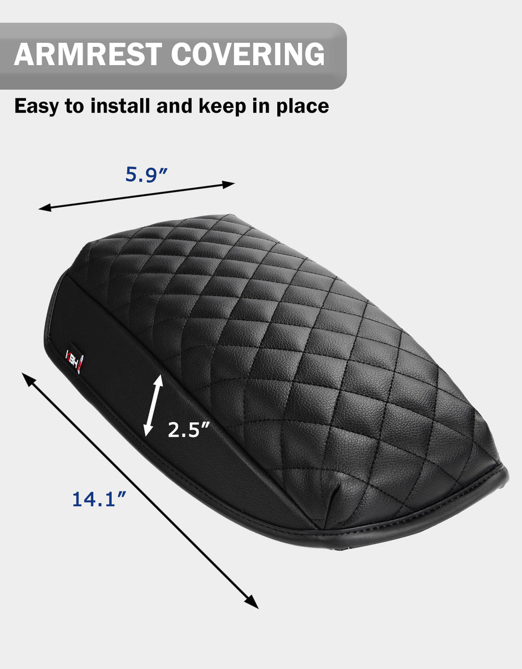 Center Console Armrest Cover Pad Cushion Protector for 2020-2026 Ford Escape,2021-2026 Ford Bronco Sport CX430