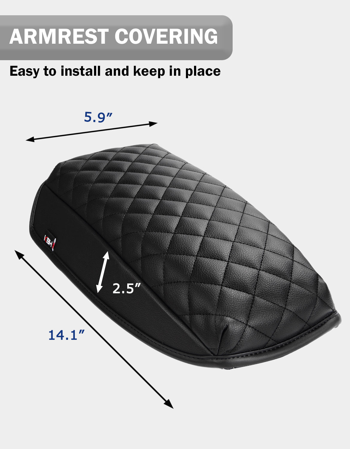Center Console Armrest Cover Pad Cushion Protector for 2020-2026 Ford Escape,2021-2026 Ford Bronco Sport CX430