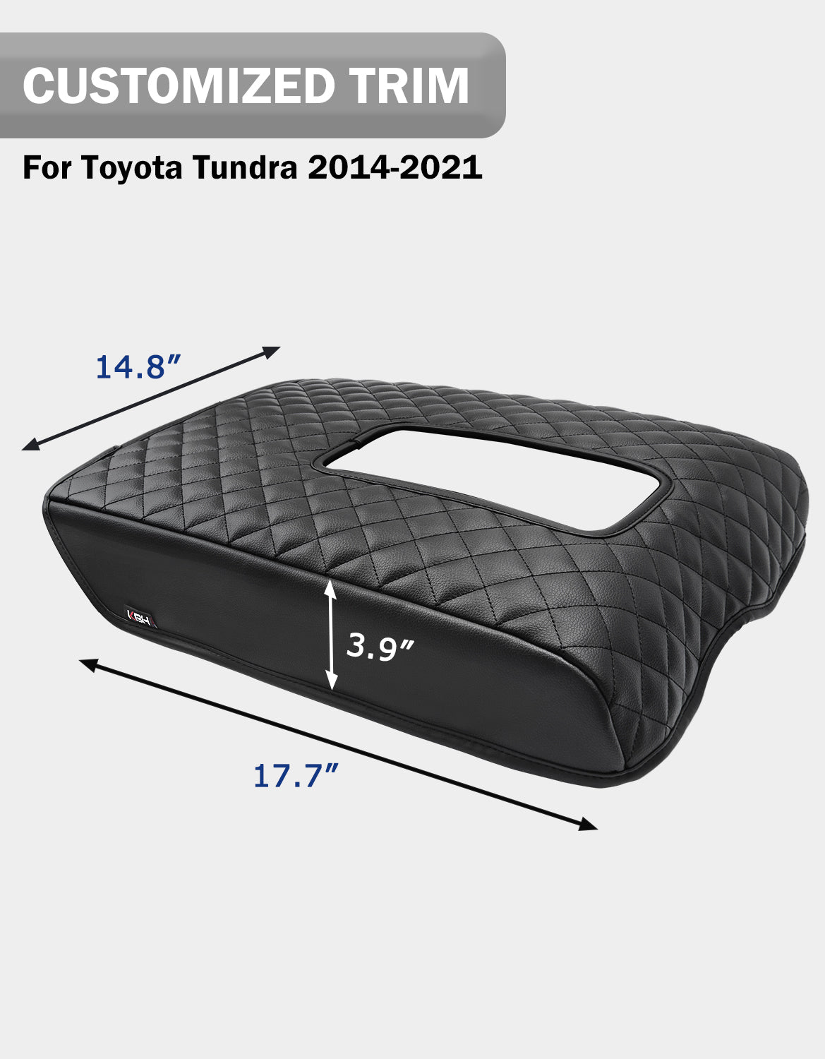 Center Console Armrest Cover for 2014-2021 Toyota Tundra
