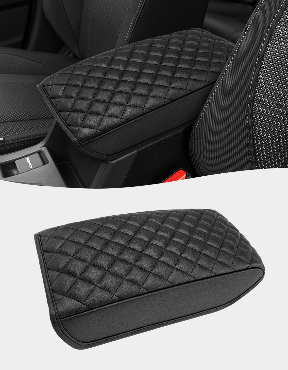 Center Console Armrest Cover Cushion Pad for 2024-2025 Subaru Impreza & Crosstrek