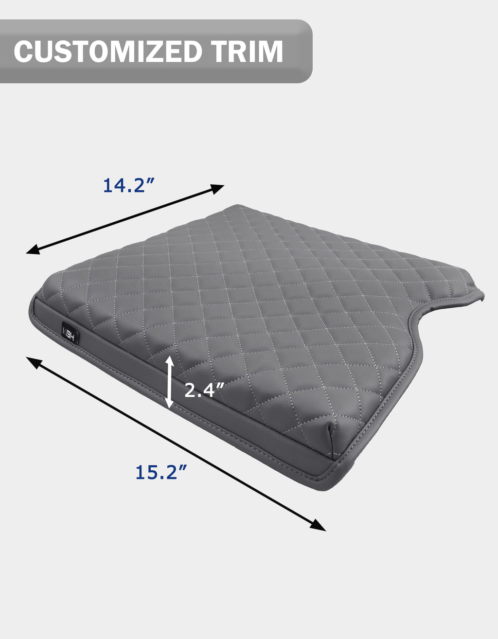 Center Console Armrest Cover Pad for Jump Seat 2015-2025 Ford F150, 2017-2025 Ford F250 F350 F450 F550 Super Duty