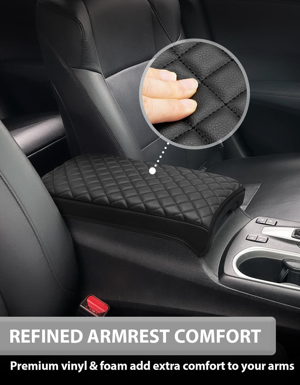 Center Console Armrest Cover for Acura RDX 2013-2018