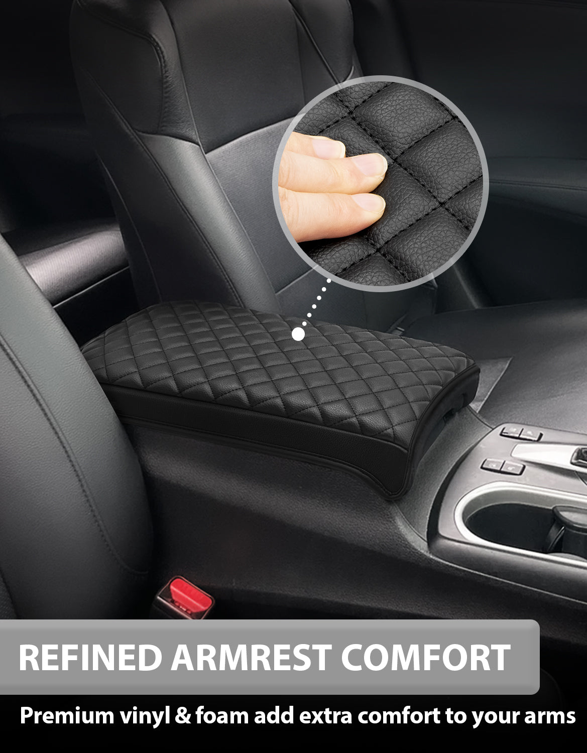 Center Console Armrest Cover for Acura RDX 2013-2018