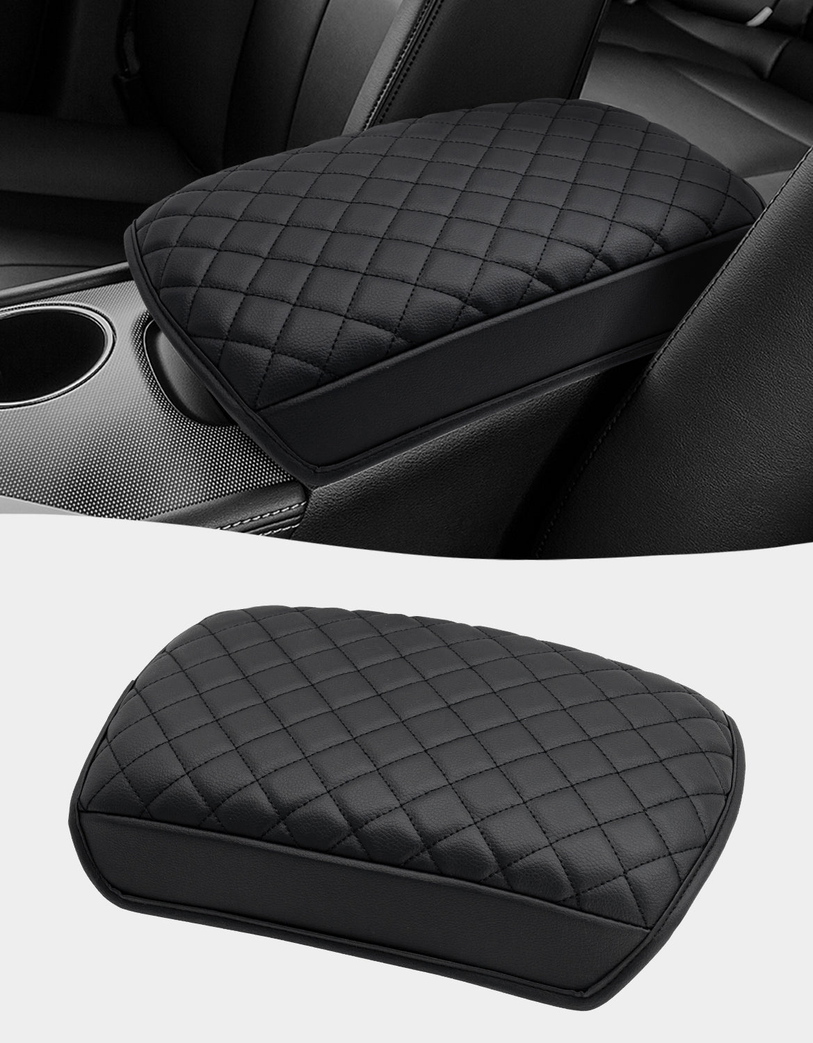 Center Console Armrest Cover Pad Protector for Infiniti Q50 2014-2024