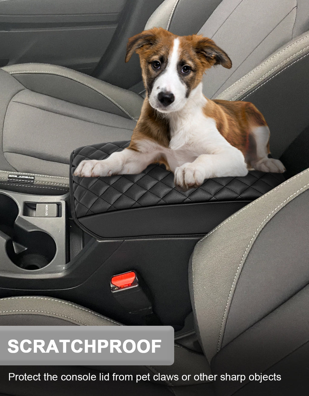 Center Console Armrest Cover Cushion Pad for 2024-2025 Subaru Impreza & Crosstrek