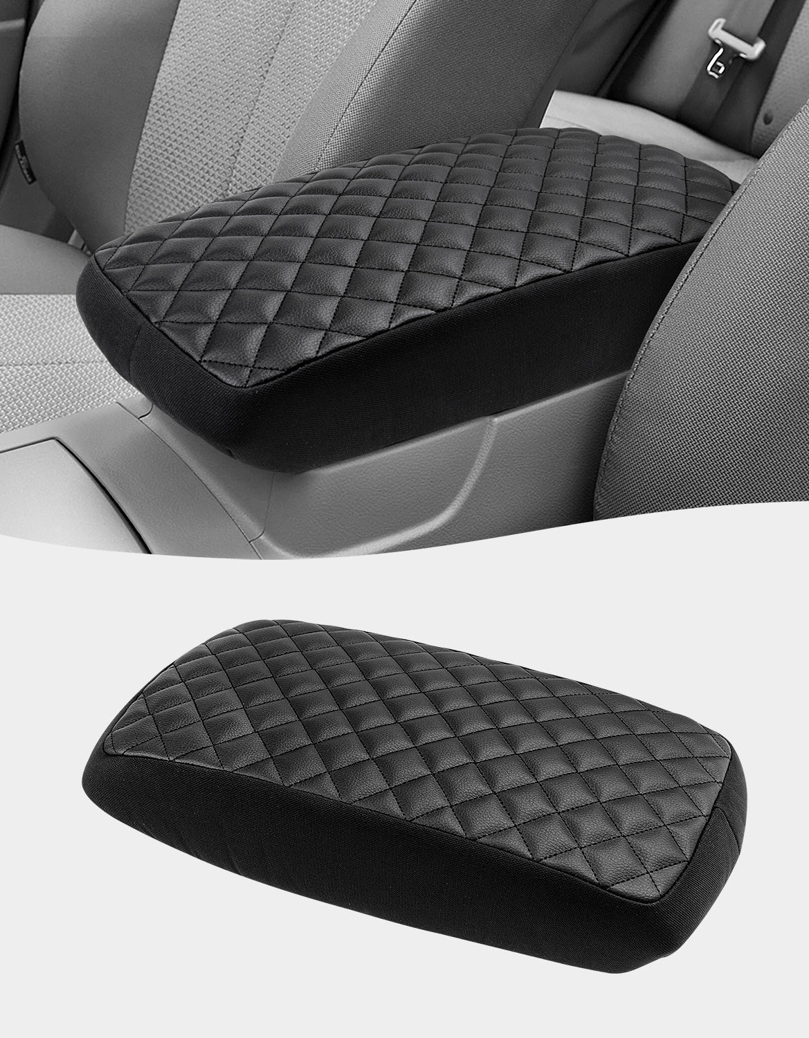 Center Console Armrest Cover Pad Cushion Protector for Toyota Camry 2007-2011