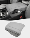 Center Console Armrest Cover for Honda Pilot 2023-2026, Honda Ridgeline 2024-2025, Honda Passport 2024-2026，Middle Console Lid Protector with Side Pockets