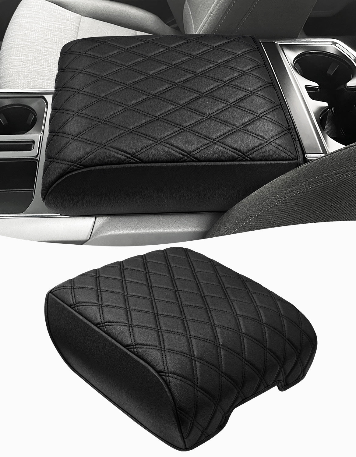 Center Console Armrest Cover Pad for Bucket Seat 2021-2026 Ford F-150