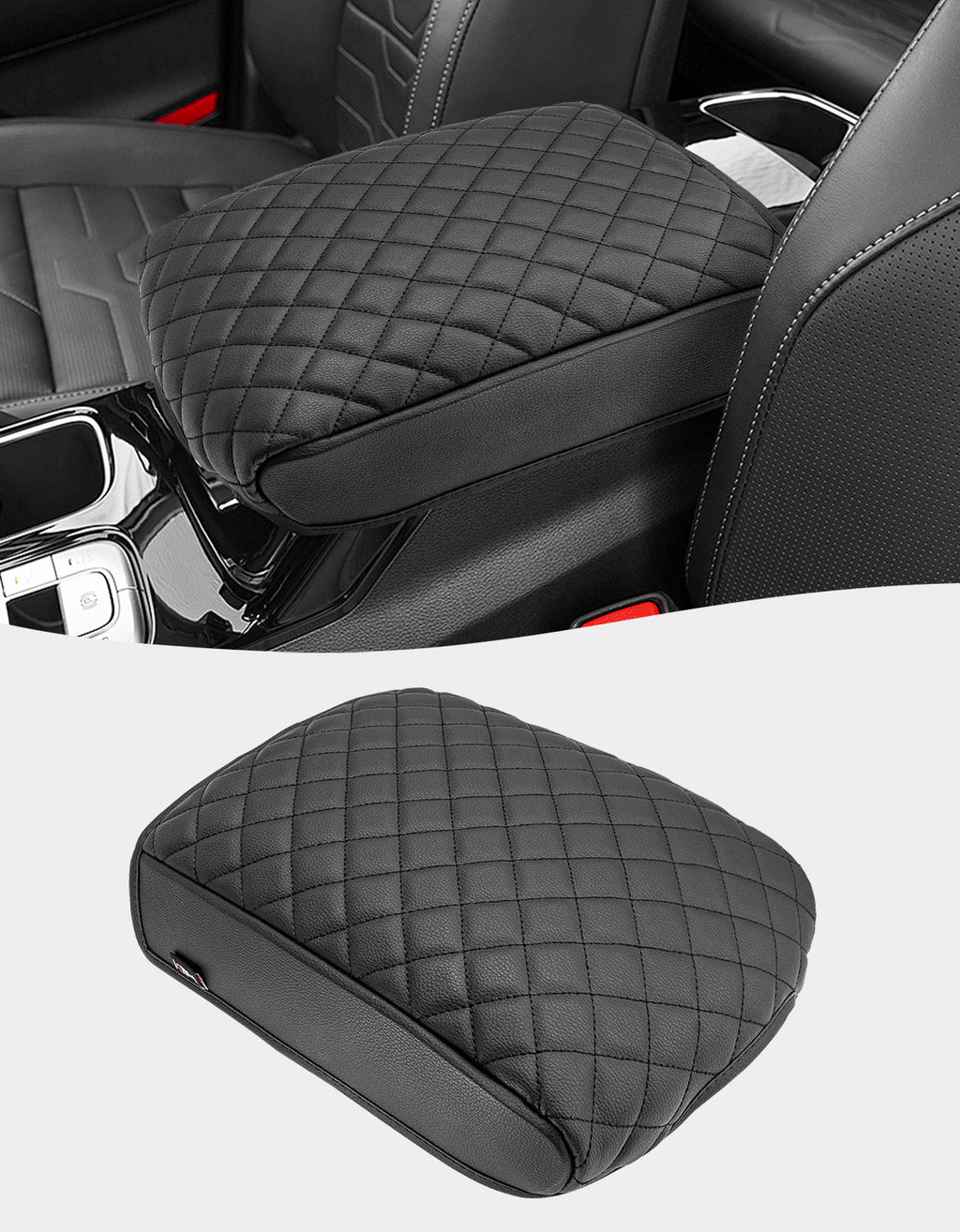 Center Console Armrest Cover Pad for KIA Telluride 2020-2024