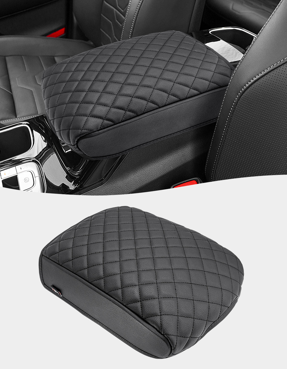 Center Console Armrest Cover Pad for KIA Telluride 2020-2024