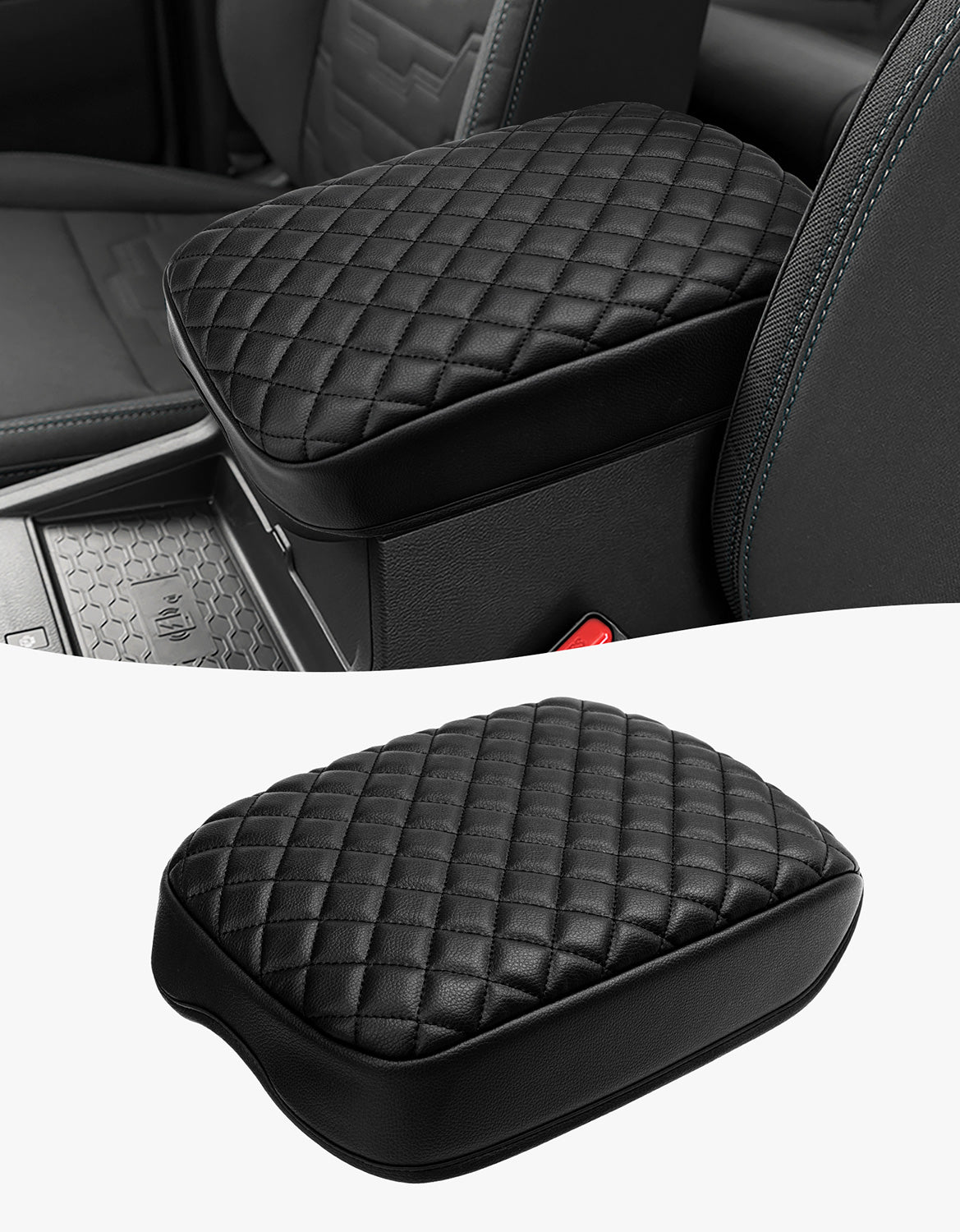 Center Console Armrest Cover Pad for Nissan Frontier 2022-2025