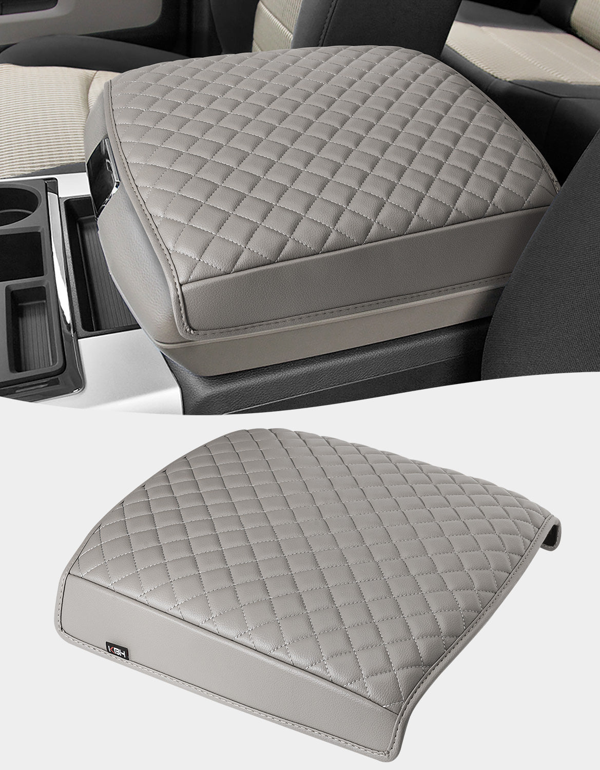Center Console Armrest Cover Protector for Bucket Seat 2009-2018 Dodge RAM 1500 2500 3500