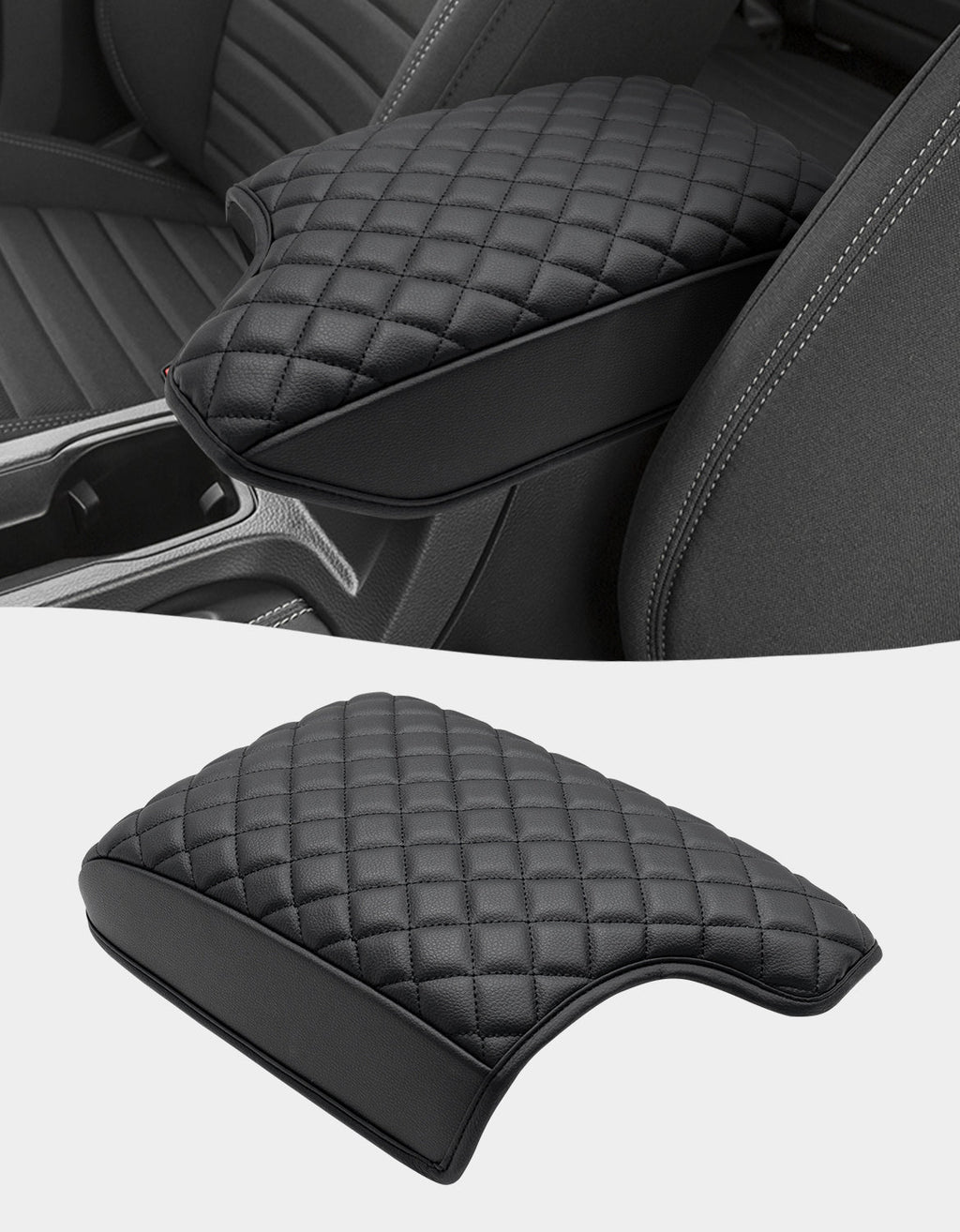 Center Console Cover Pad for Ford Ranger 2019-2023