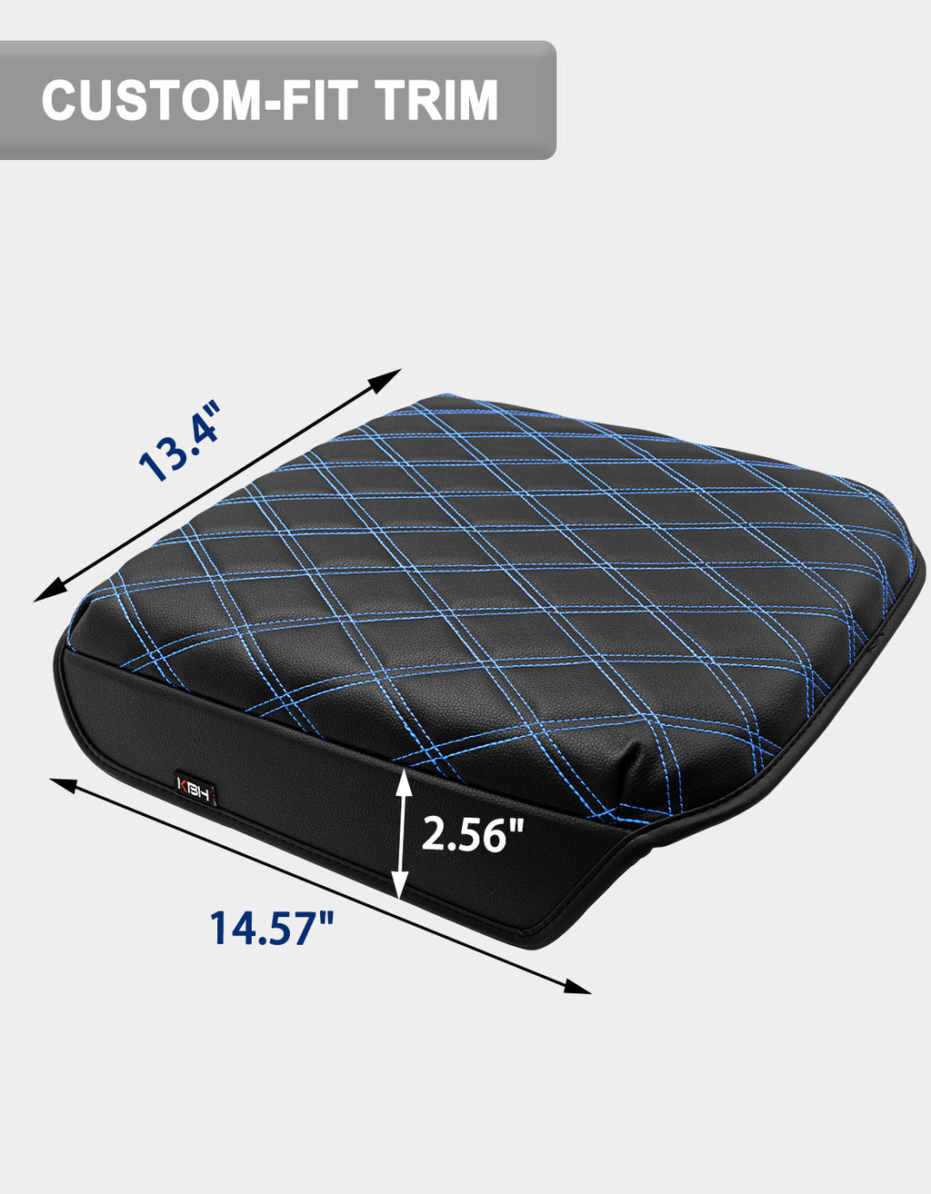 Center Console Armrest Cover Pad for Bucket Seat 2019-2026 Chevy Silverado 1500 2500 3500,2019-2026 GMC Sierra 1500 2500 3500,2021-2026 Tahoe/Suburban/Yukon