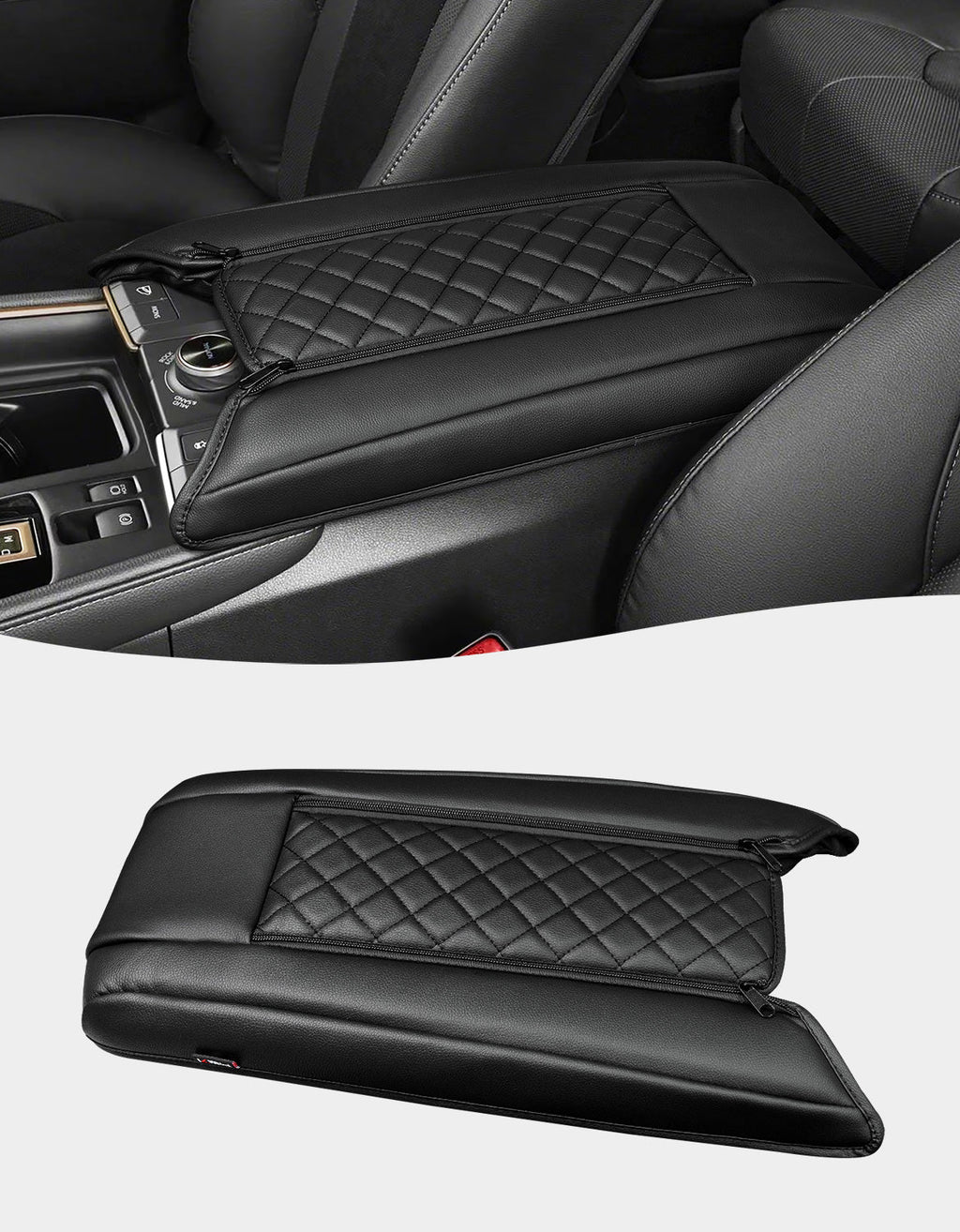 Center Console Armrest Cover Pad for Toyota Grand Highlander 2023-2026