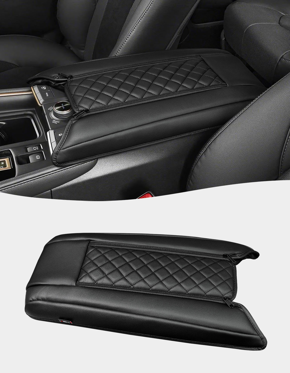 Center Console Armrest Cover Pad for Toyota Grand Highlander 2023-2026