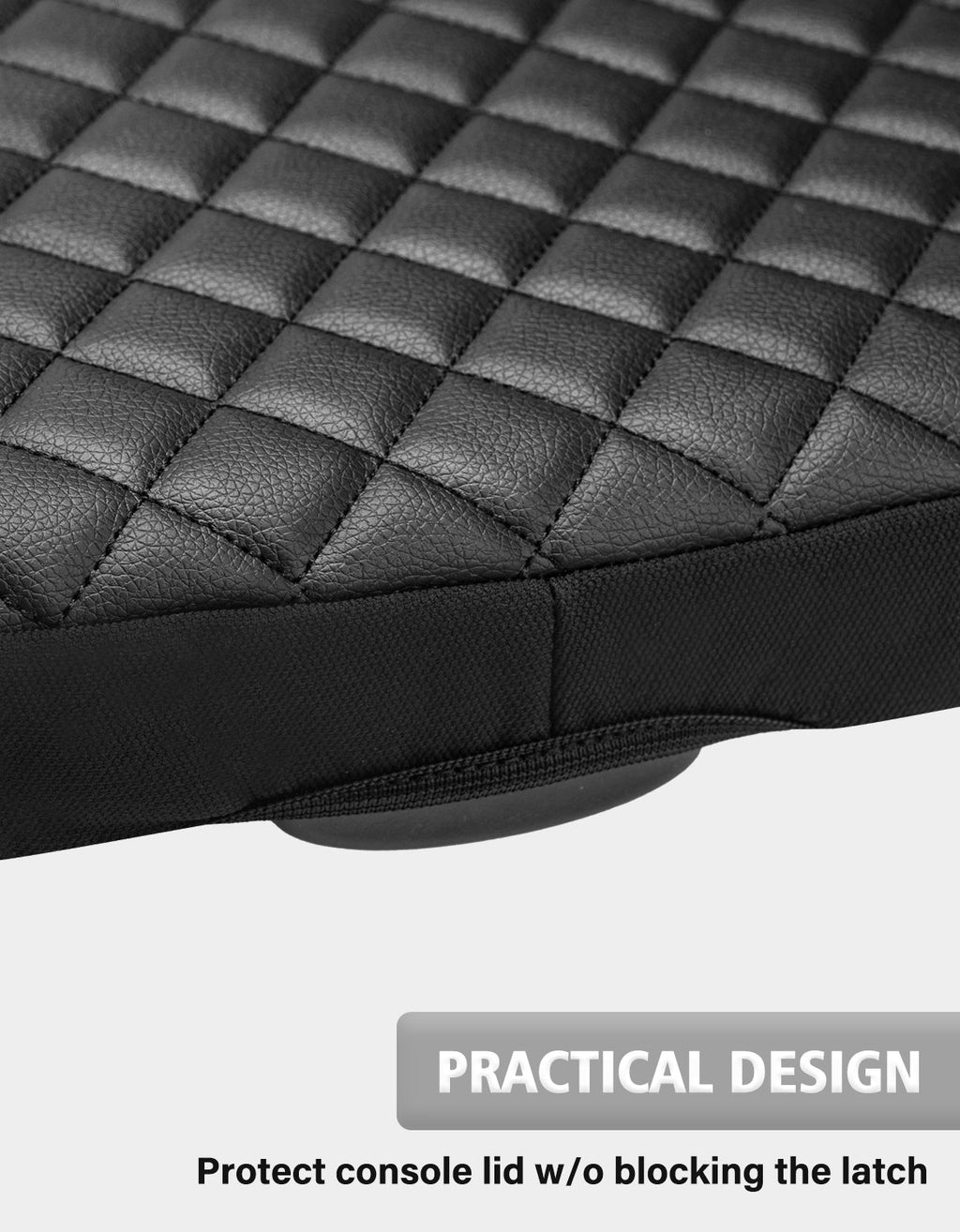 Center Console Armrest Cover Pad for Jump Seat 2002-2012 Dodge Ram 1500 2500 3500