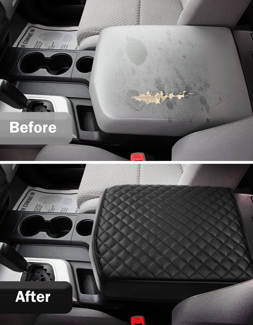 Center Console Armrest Cover Cushion Pad Protector for 2007-2013 Toyota Tundra,2008-2022 Toyota Sequoia