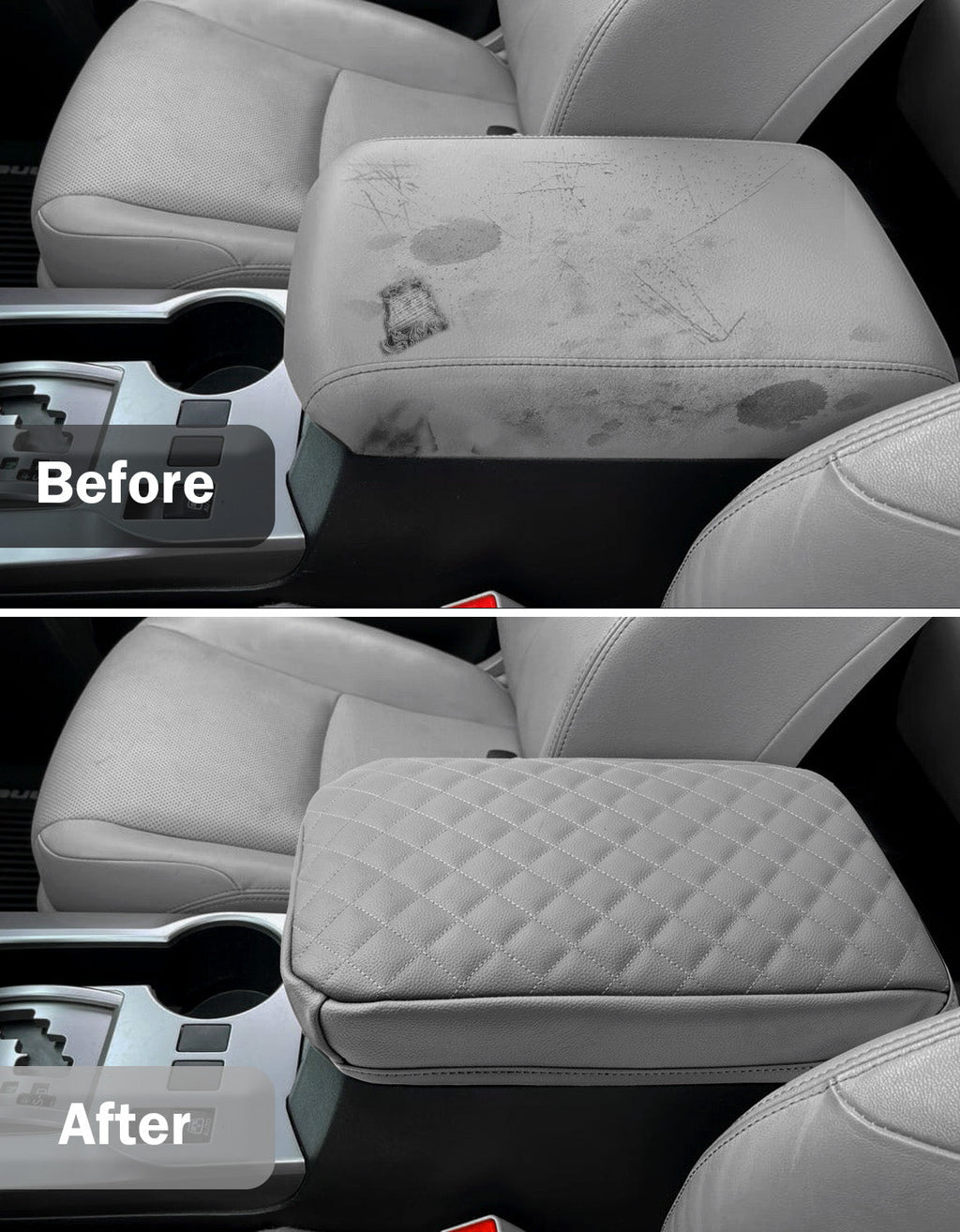 Center Console Armrest Cover Cushion Pad Protector for 2010-2024 Toyota 4Runner