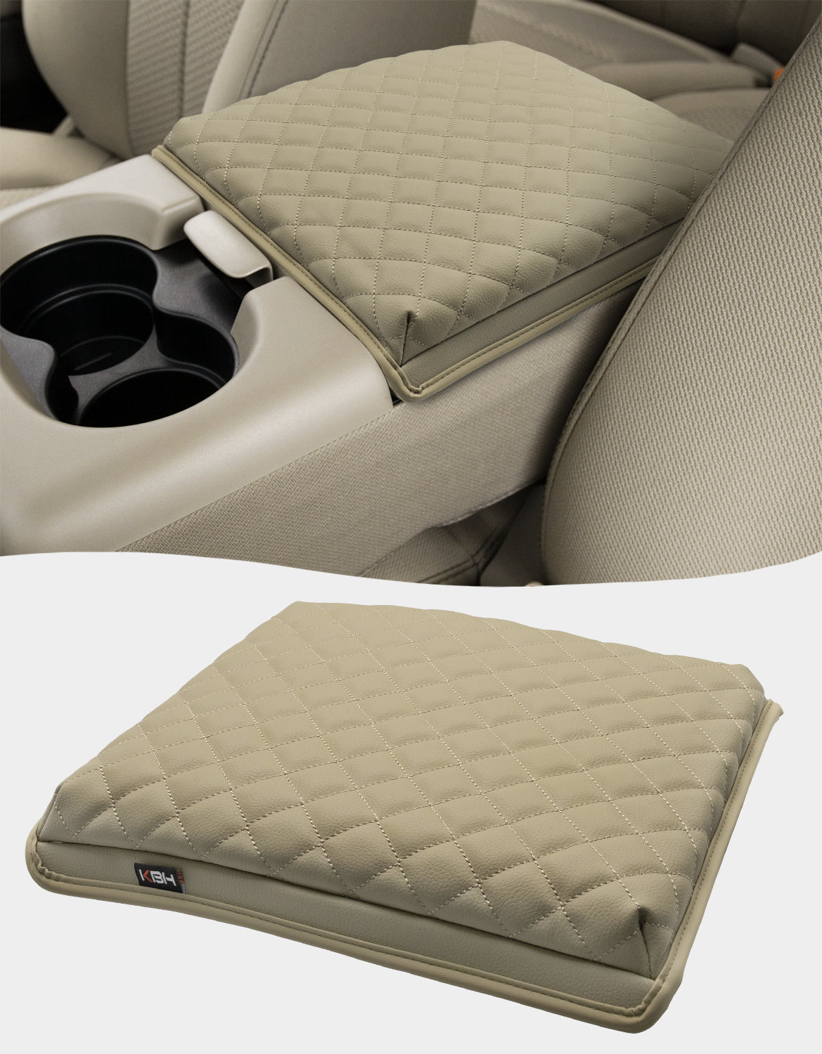 Center Console Armrest Cover Pad for Jump Seat 2004-2010 Ford F150