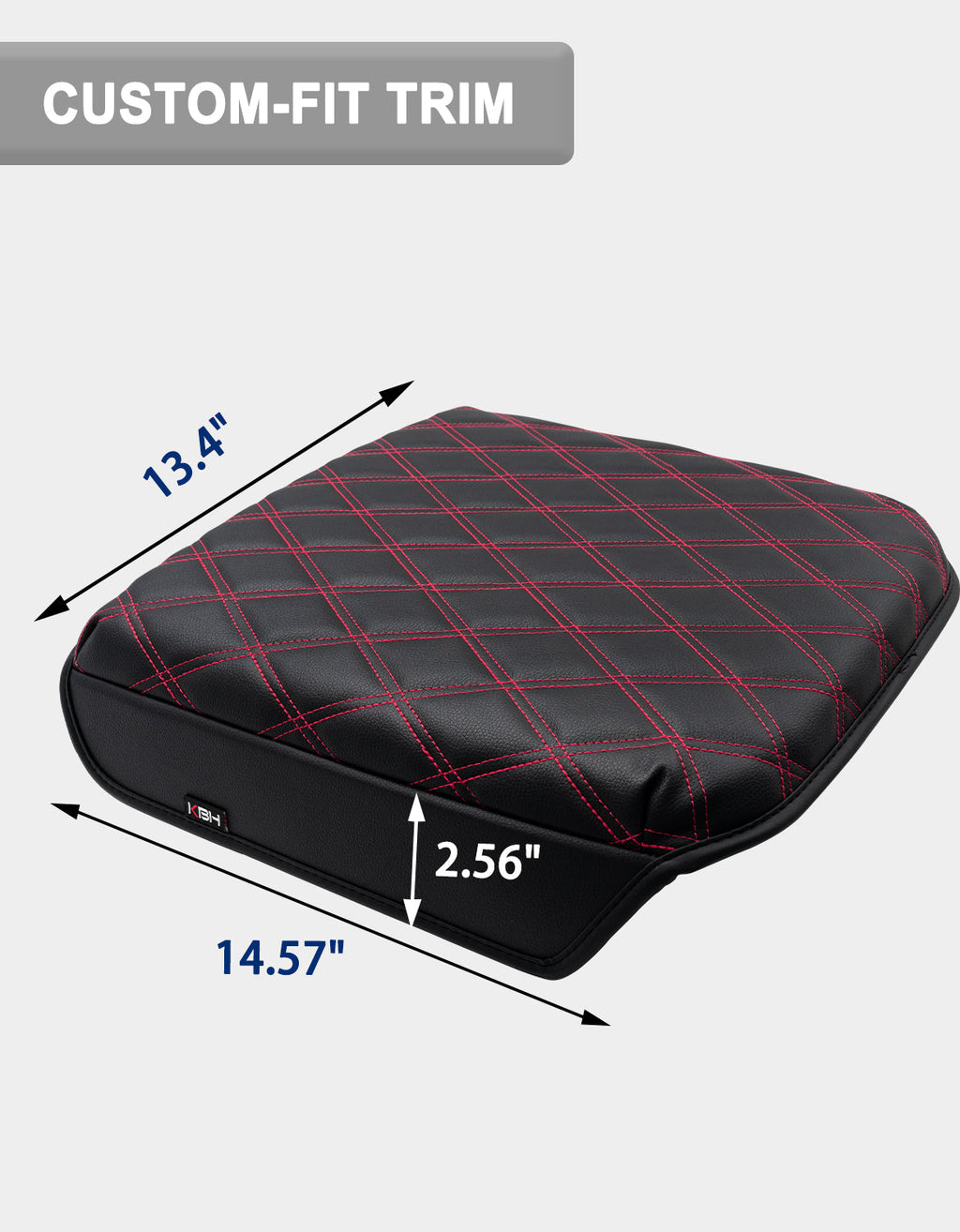 Center Console Armrest Cover Pad for Bucket Seat 2019-2026 Chevy Silverado 1500 2500 3500,2019-2026 GMC Sierra 1500 2500 3500,2021-2026 Tahoe/Suburban/Yukon